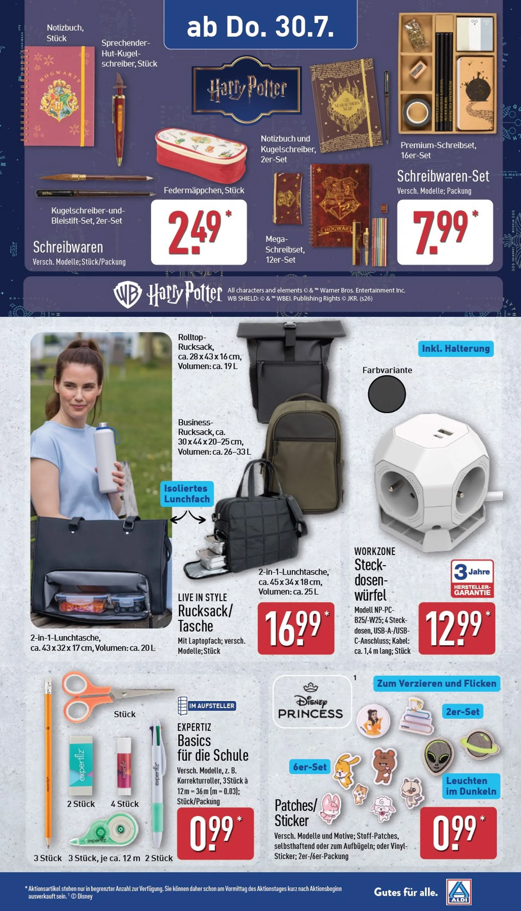 ALDI NORD - ALDI Vorschau Prospekt nächste Woche – von Montag 27.07.2026 bis Samstag 01.08.2026 von 27. Juli bis 1. August 2026 - Prospekt seite 29