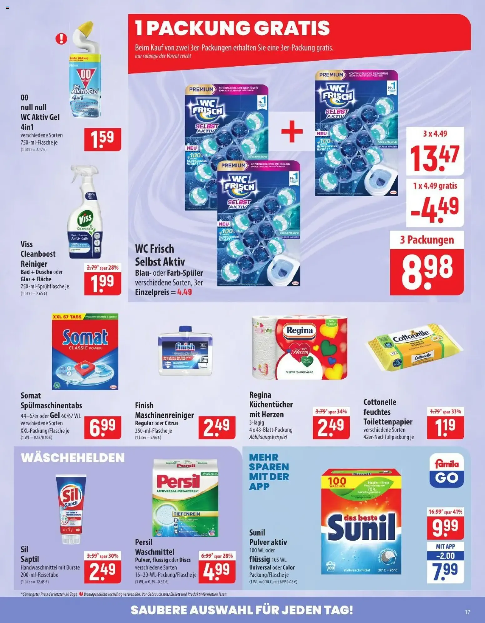 Famila Prospekt (ab 26.10.2026) zum Blättern von 26. Oktober bis 30. Oktober 2026 - Prospekt seite 17