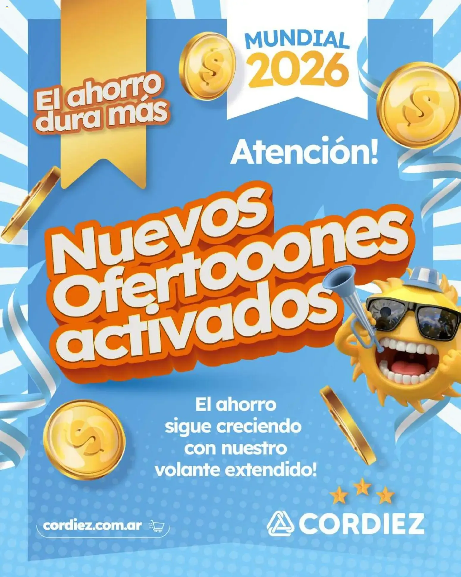 Ofertas de Cordiez Nuevos Ofertooones activados || del 10/07/2026 - 22/07/2026 || Catálogo 10 de julio al 22 de julio 2026 - Página 1 del catálogo