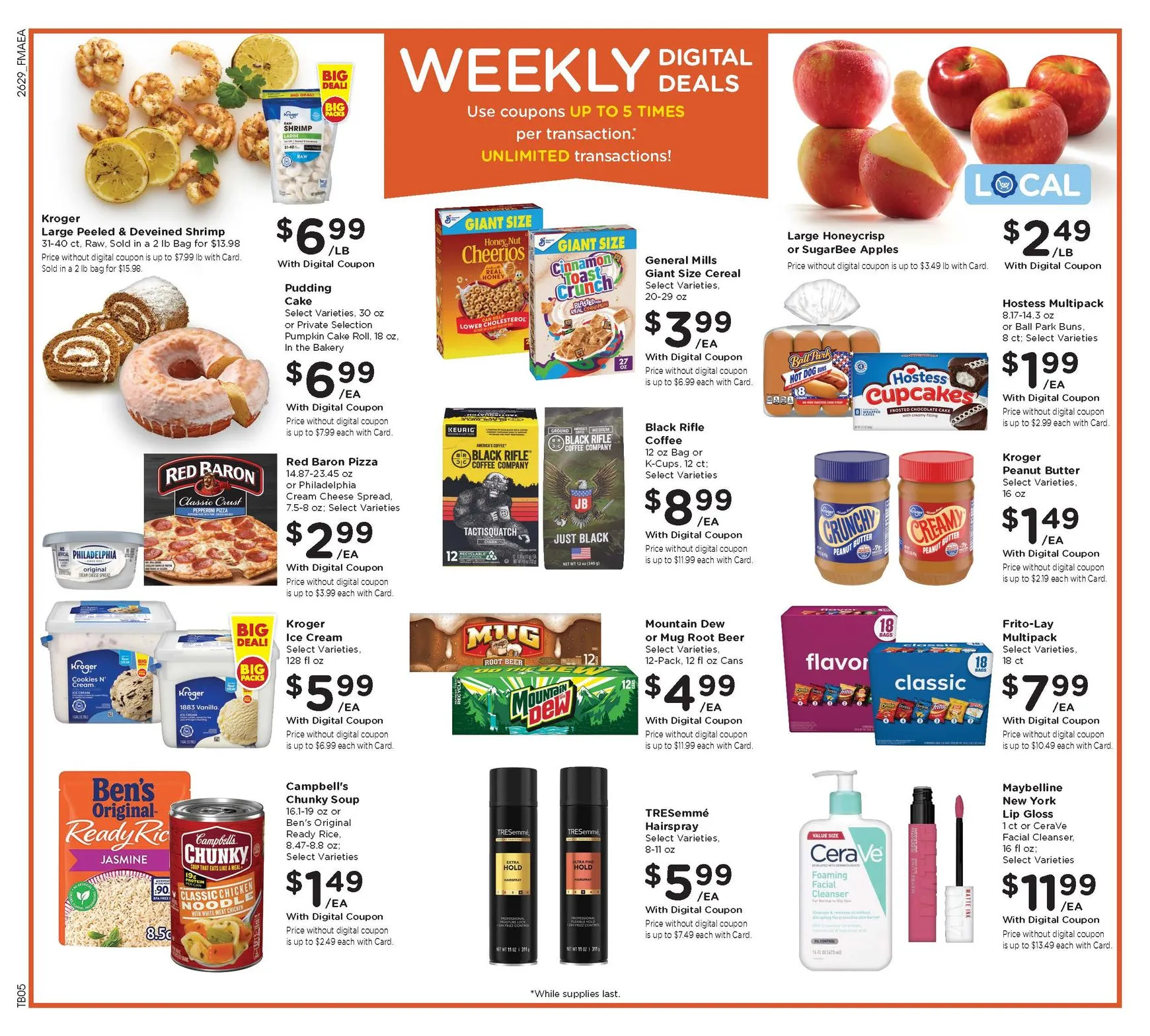 Weekly promotion Current Fred Meyer leaflet valid from Wednesday 08/19/2026 to Tuesday 08/25/2026 spanning from August 19 to August 25 2026 - Page 4 for Catalogue 365