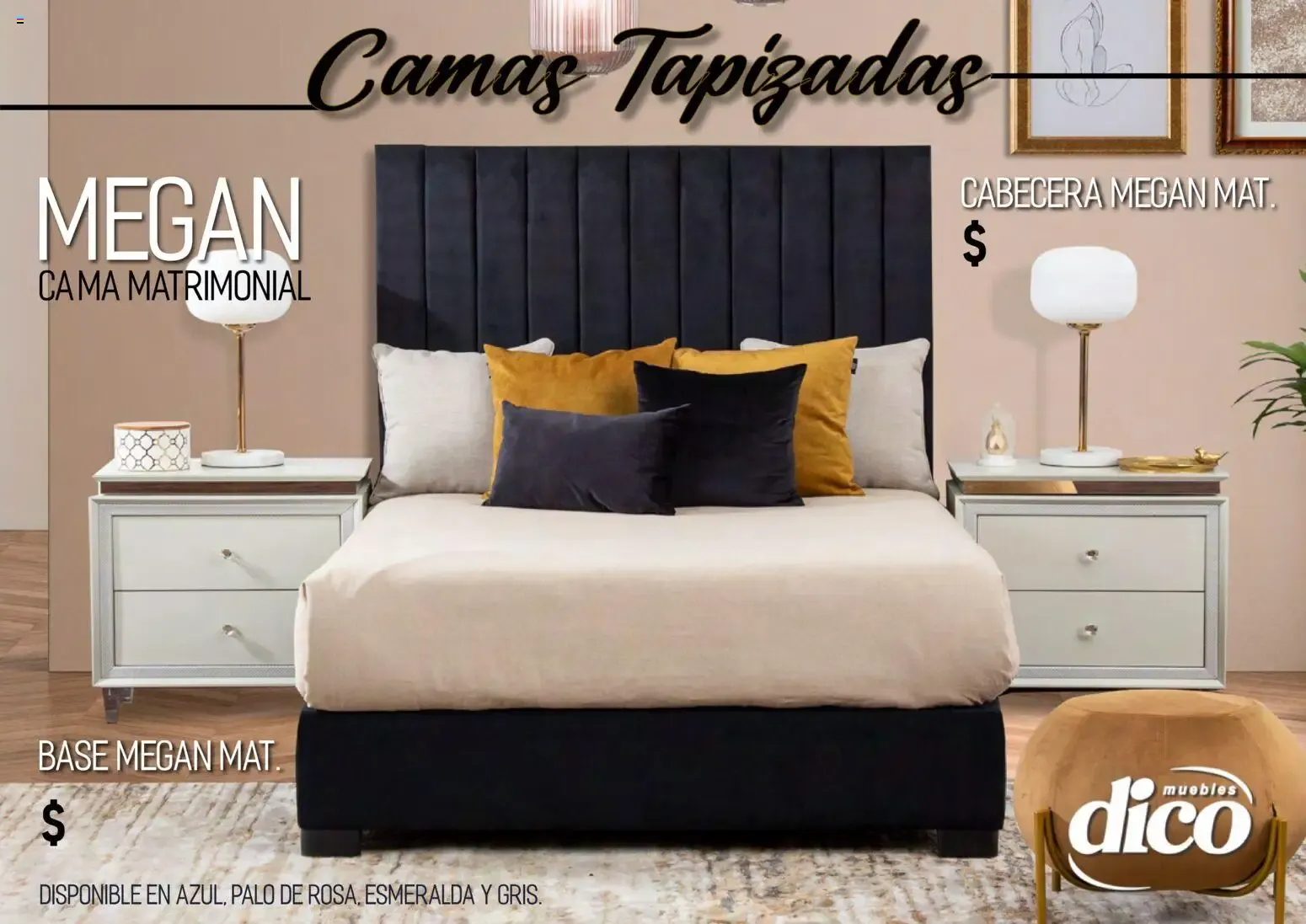 Catálogo de Muebles Dico catálogo Camas tapizadas (01/04/2026 - 31/10/2026) - catálogo en línea 1 de abril al 31 de octubre 2026 - Pagina 11