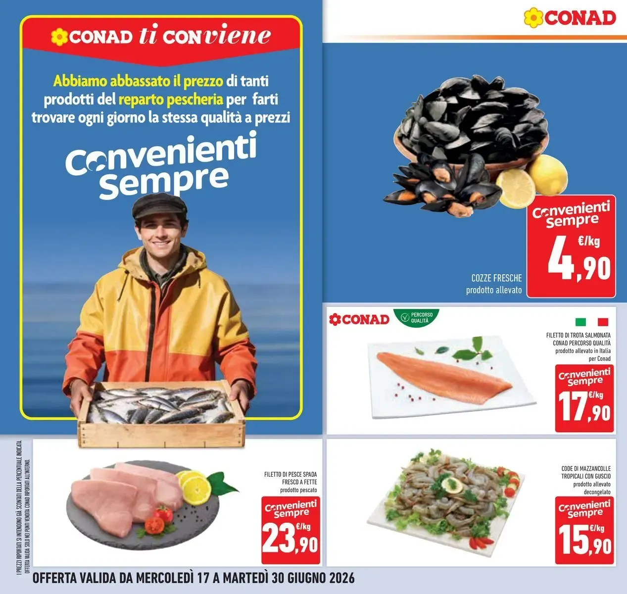 Conad: Sconti fino al 40% da 17 giugno a 30 giugno di 2026 - Pagina del volantino 10