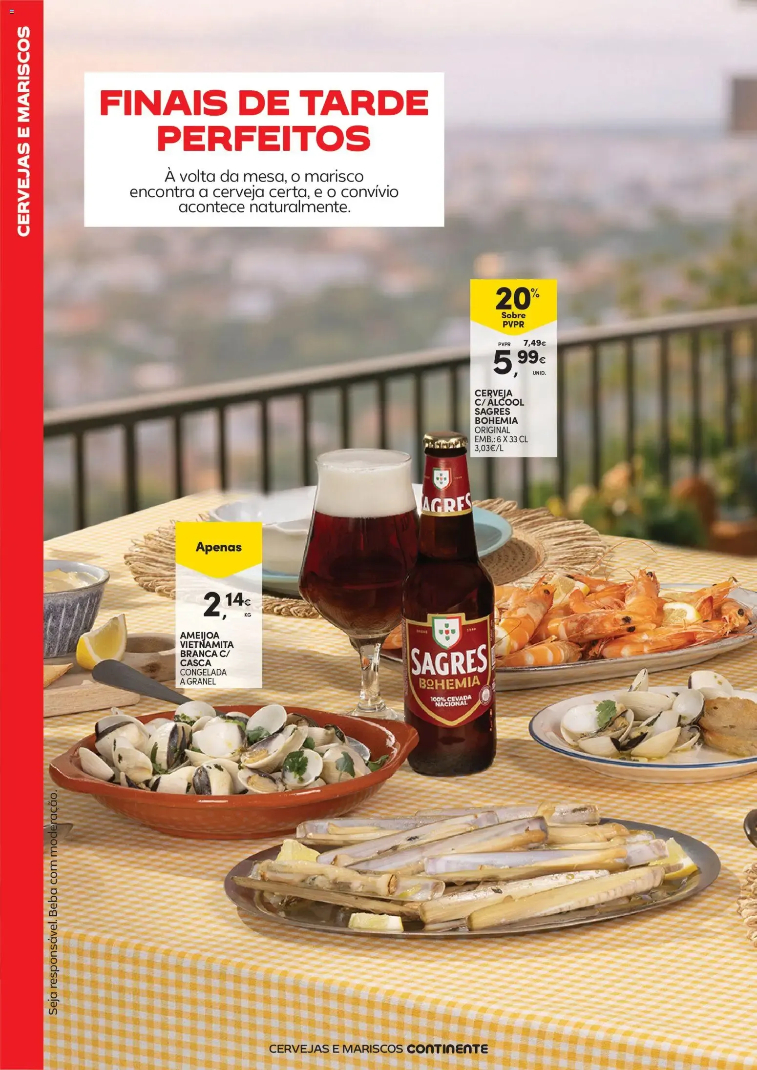 Folheto Continente - Açores Cervejas, Vinhos e Mariscos » de 09/06/2026 - 22/06/2026 de 9 de junho até 22 de junho 2026 - Pagina 2