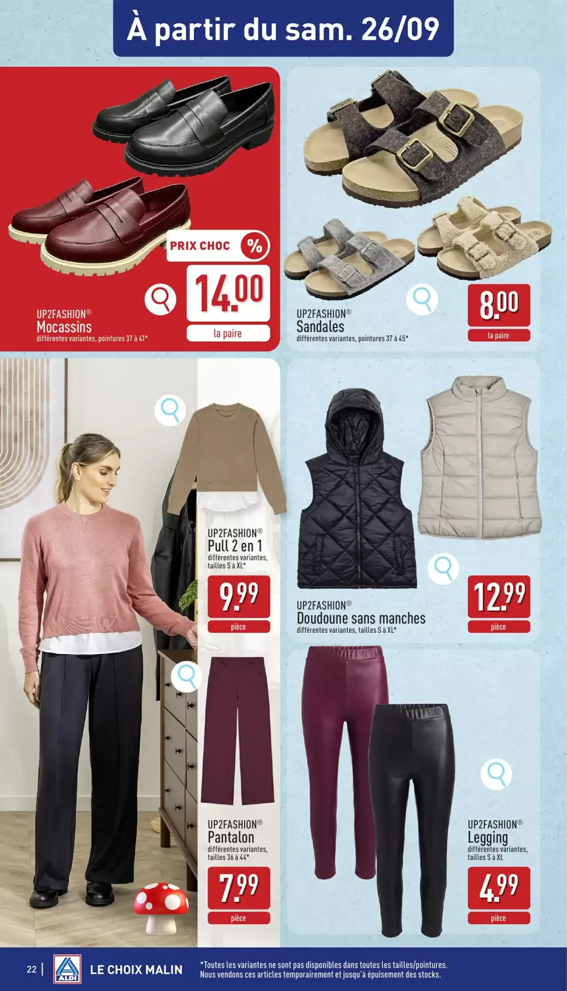 ALDI Dépliant du 21/09 au 26/09 van 21 september tot 26 september 2026 - folder pagina 22