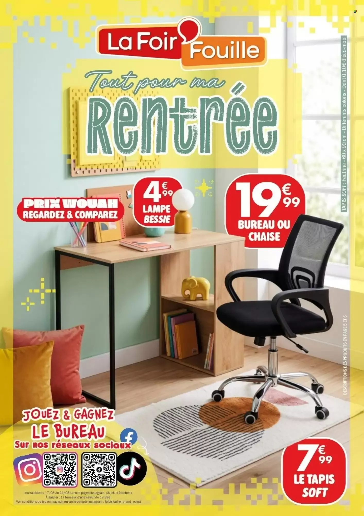 La Foir'Fouille - Tout pour ma Rentrée du 17 août au 30 août 2026 - Catalogue page 1