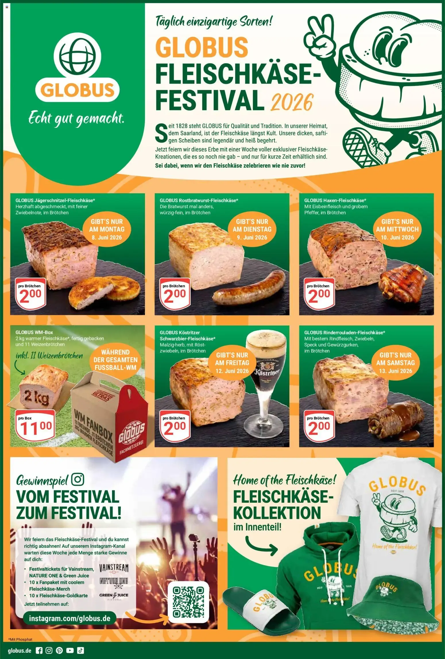 Globus Fleischkäse-Festival 2026