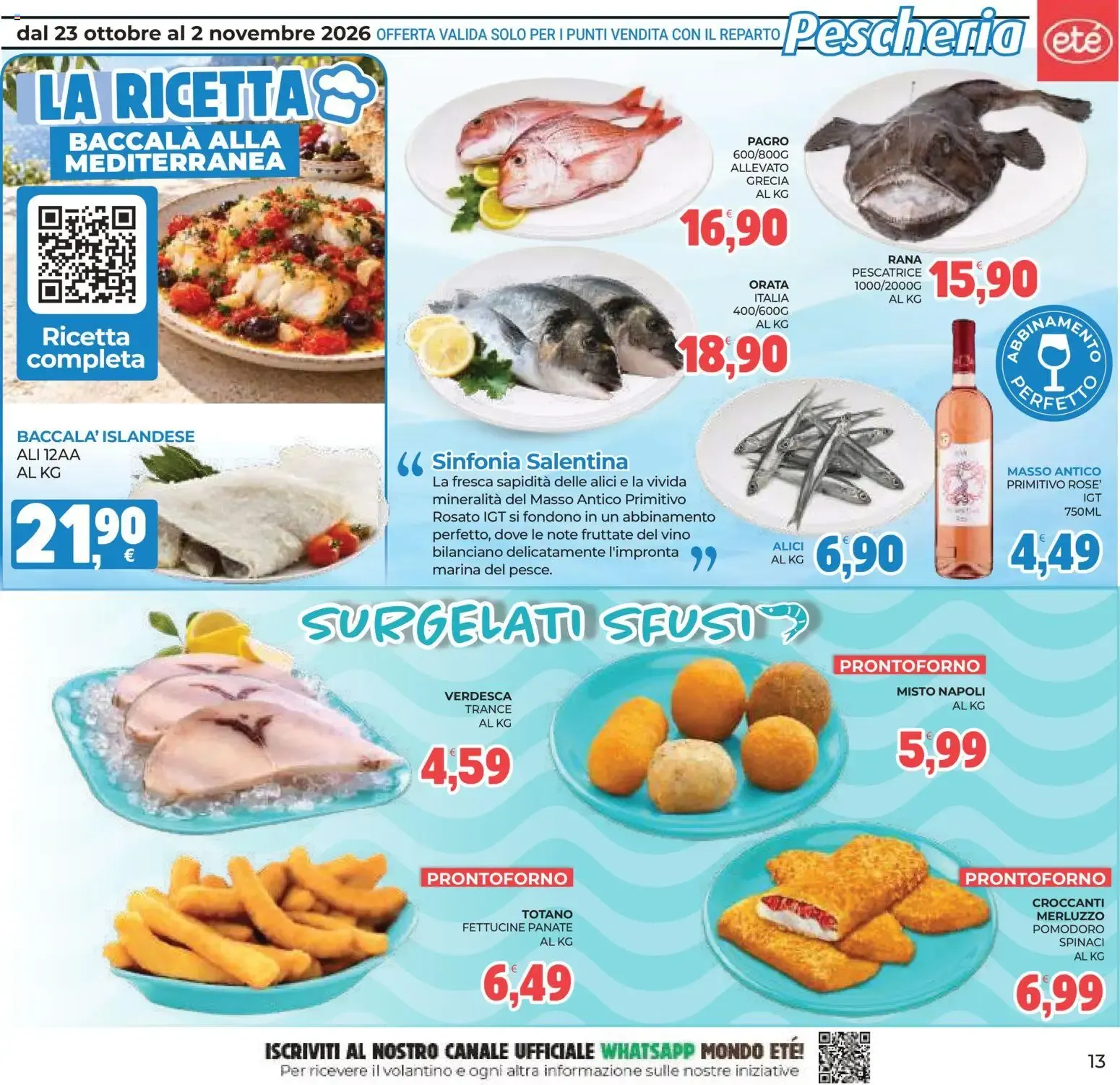 Eté volantino dal 23/10/2026 - online Offerte da 23 ottobre a 2 novembre di 2026 - Pagina del volantino 13