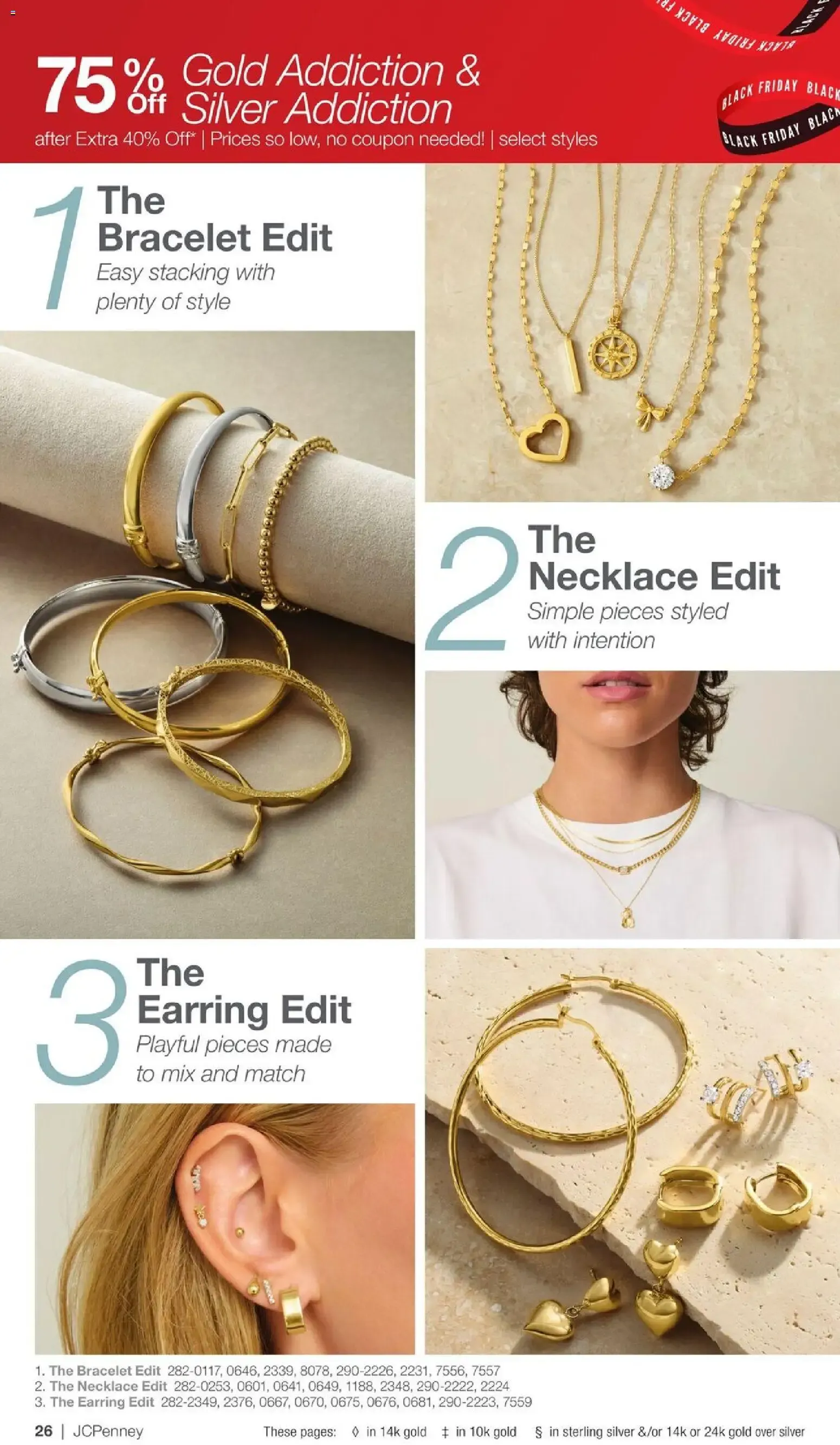 Weekly ad JCPenney Black Friday Early Access Jewelry Deals from October 26 to November 15 2026 - Page 26