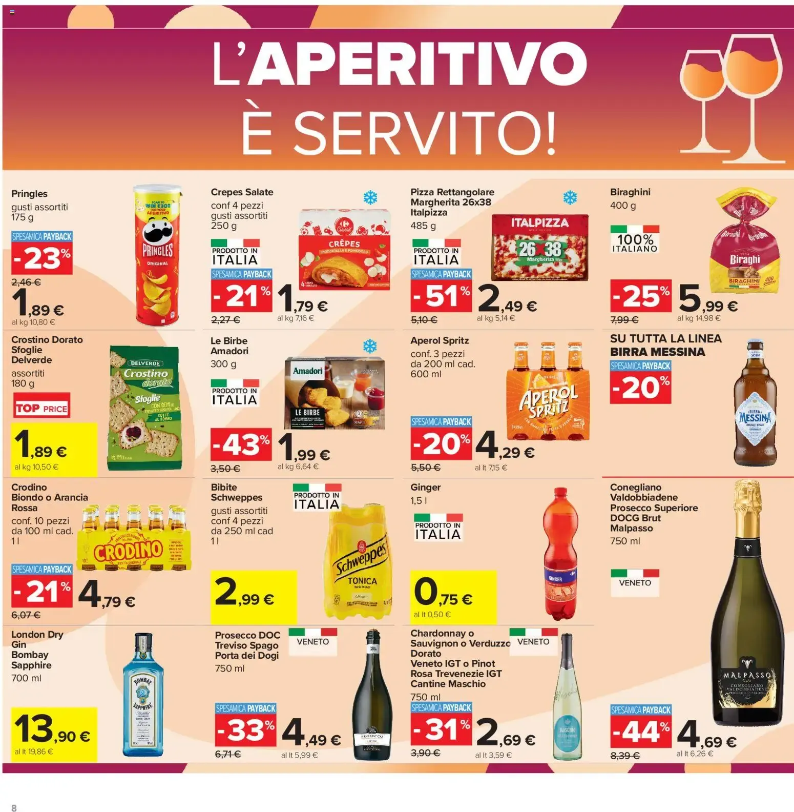 Nuovo Carrefour volantino Iper - Roma dal 16/06/2026 > offerte anteprima 🛍️ da 16 giugno a 29 giugno di 2026 - Pagina del volantino 8