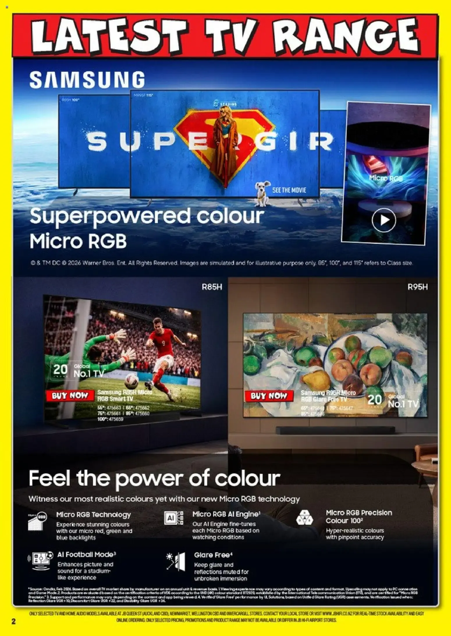 JB Hi-Fi Latest TV Range from 3 August to 31 October 2026 - Catalogue Page 2