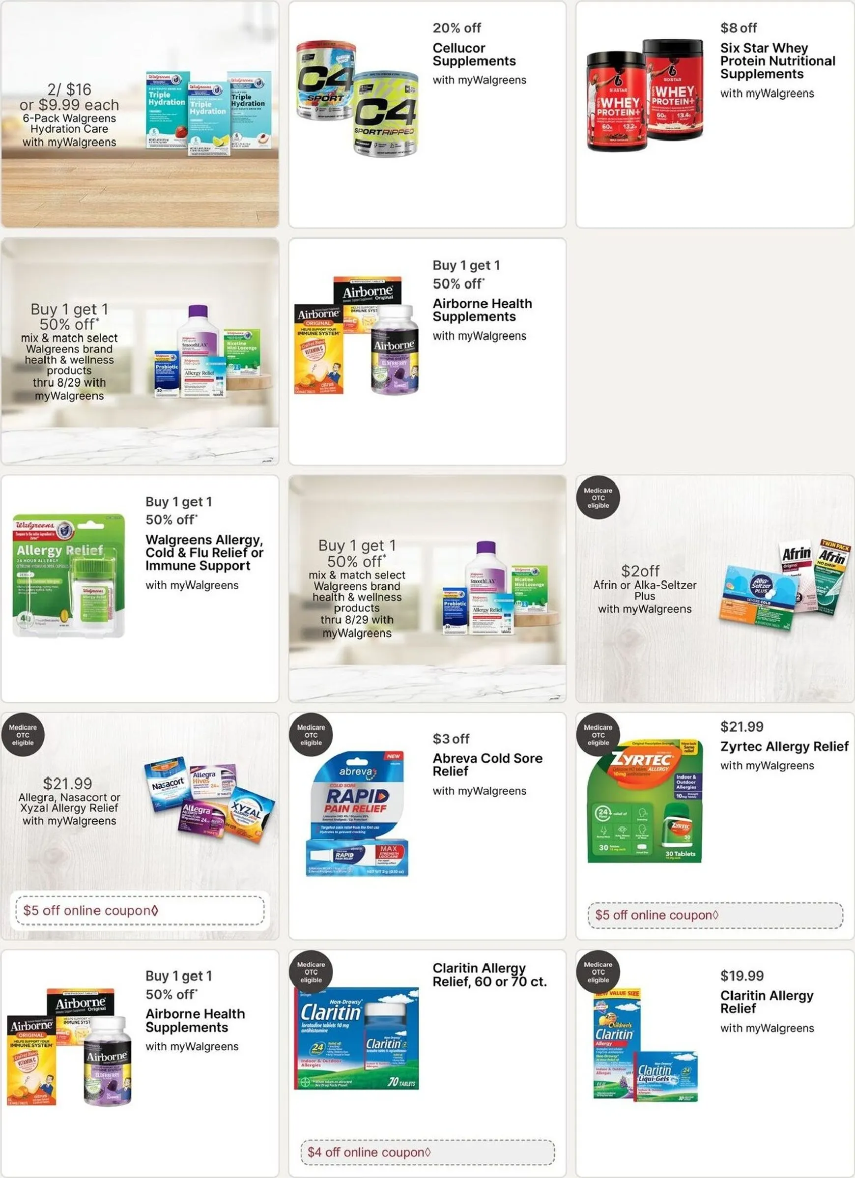 Weekly promotion Walgreens Weekly Ad - Deals of the Week spanning from August 16 to August 22 2026 - Page 7 for Catalogue 365