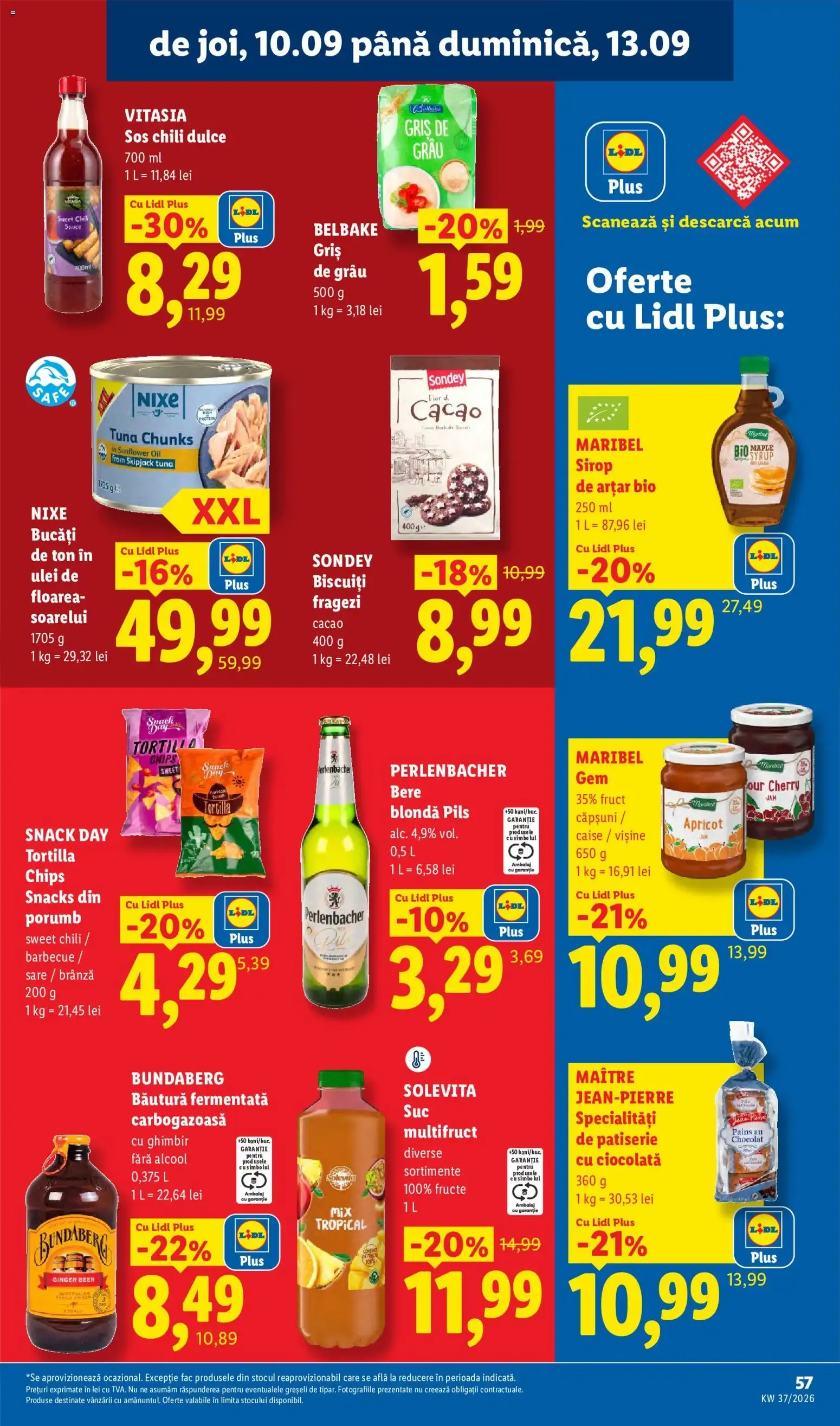 Catalog Catalog LIDL 07.09.2026 - Oferta și Revista online de la 7 septembrie până la 13 septembrie 2026 - Revista Pagina 57