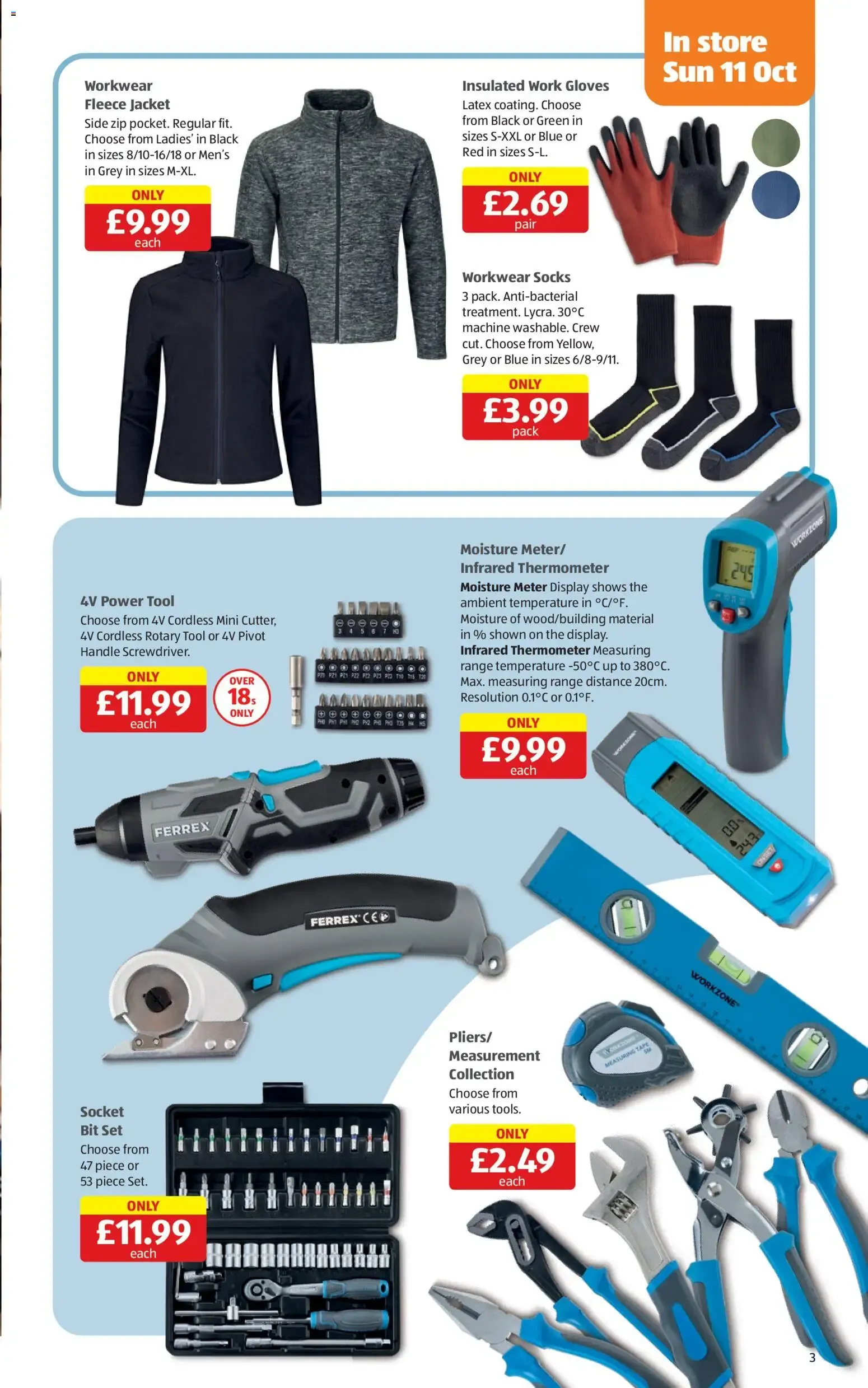Weekly offers Aldi (12/10/2026 - 18/10/2026) - Offers Online from 11 October to 18 October 2026 - Catalogue Page 3
