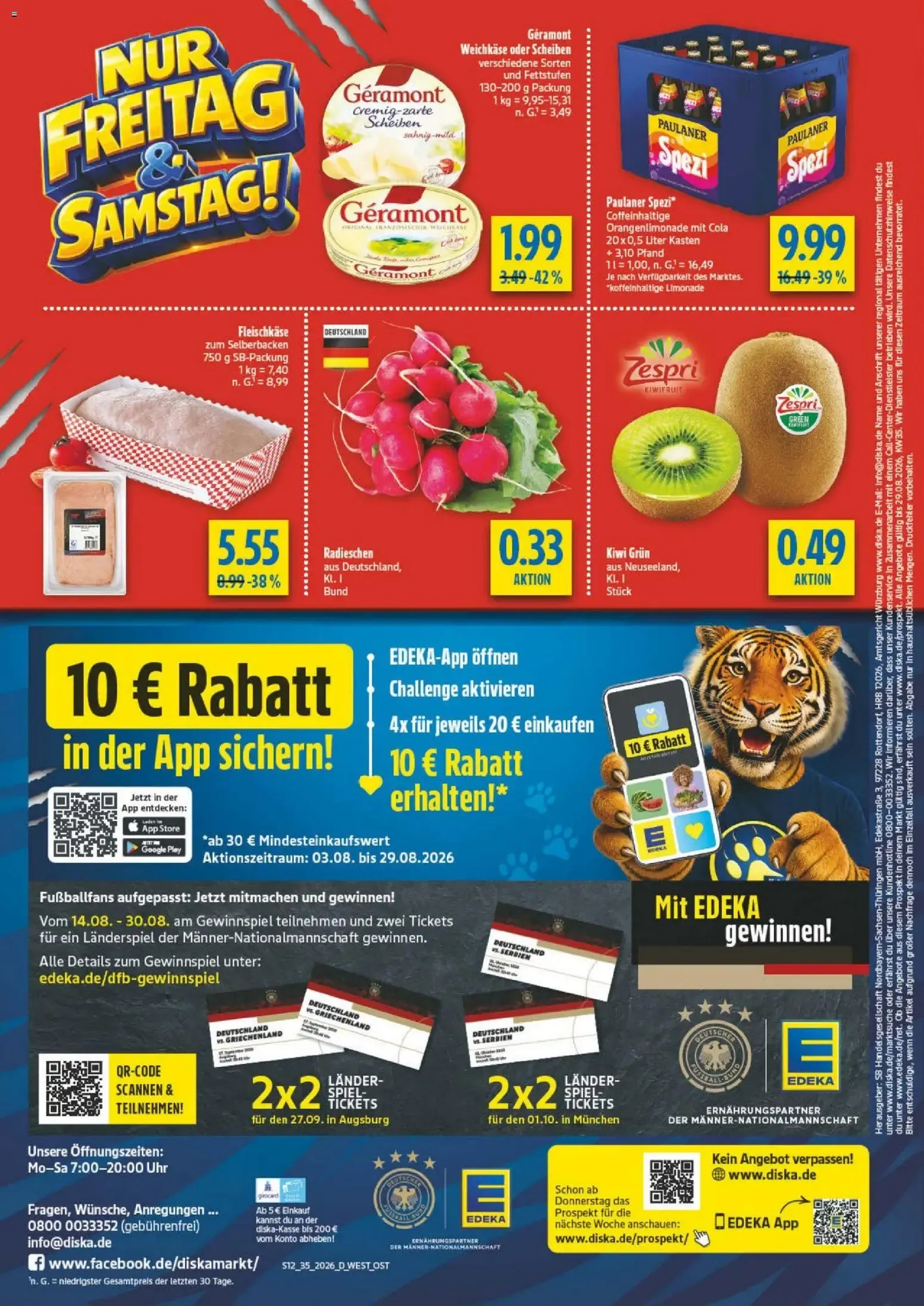Diska - Alles an deinem Ort von 24. August bis 29. August 2026 - Prospekt seite 12