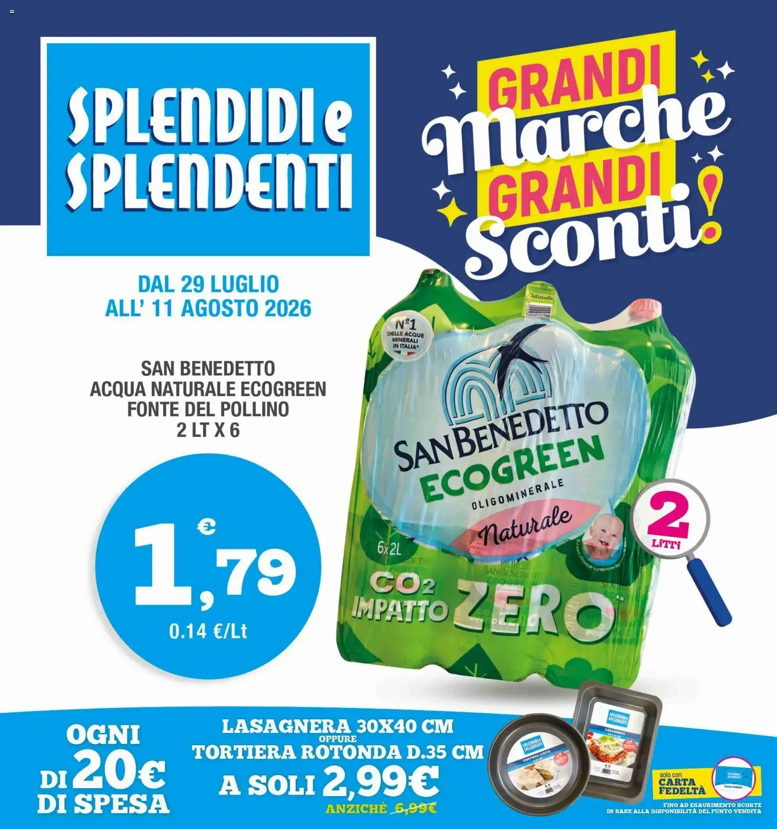 Splendidi e Splendenti volantino dal 29/07/2026 - online Offerte