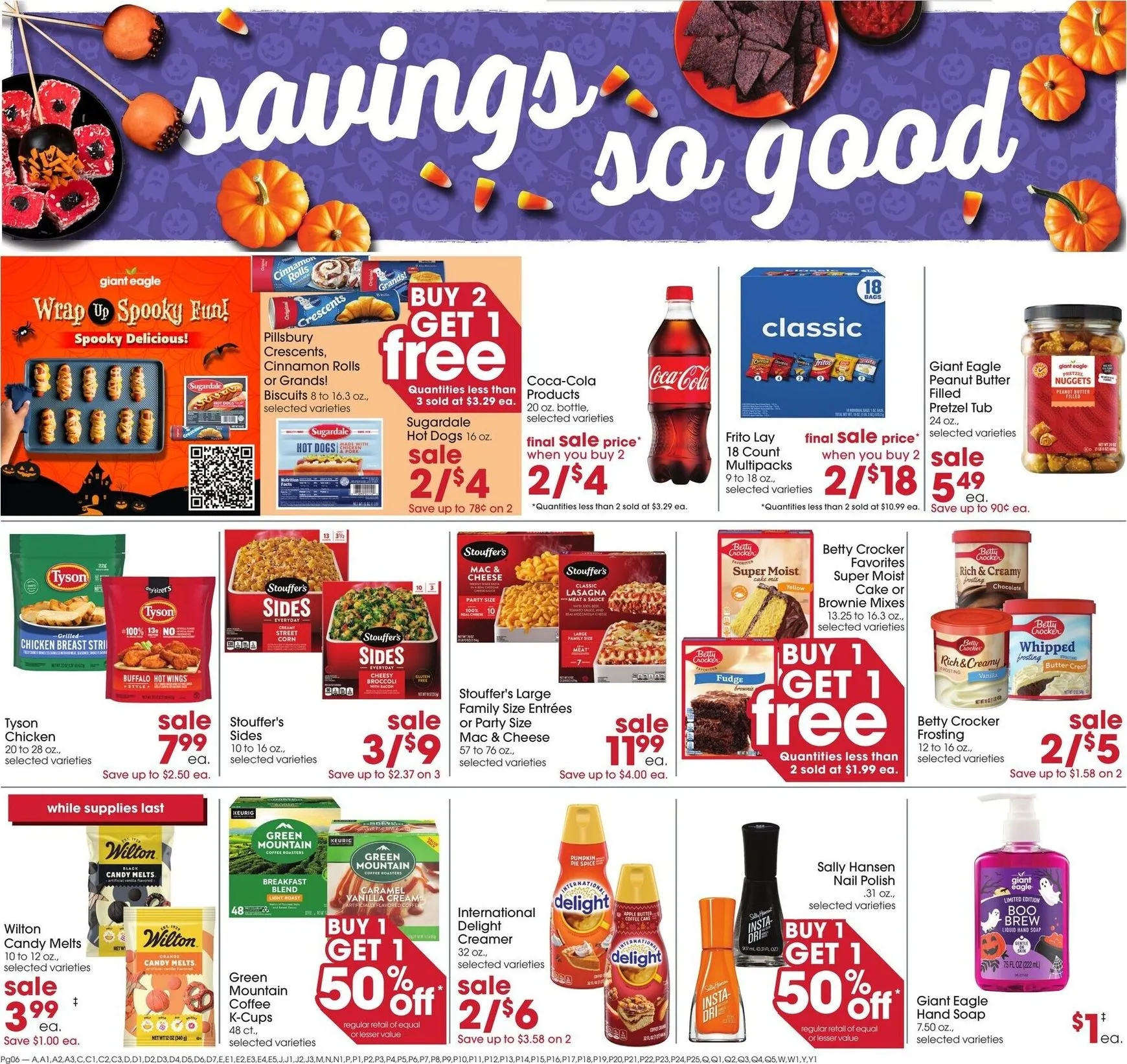 Weekly promotion Future Giant Eagle flyer valid from Thursday 10/22/2026 to Wednesday 10/28/2026 spanning from October 22 to October 28 2026 - Page 2 for Catalogue 365