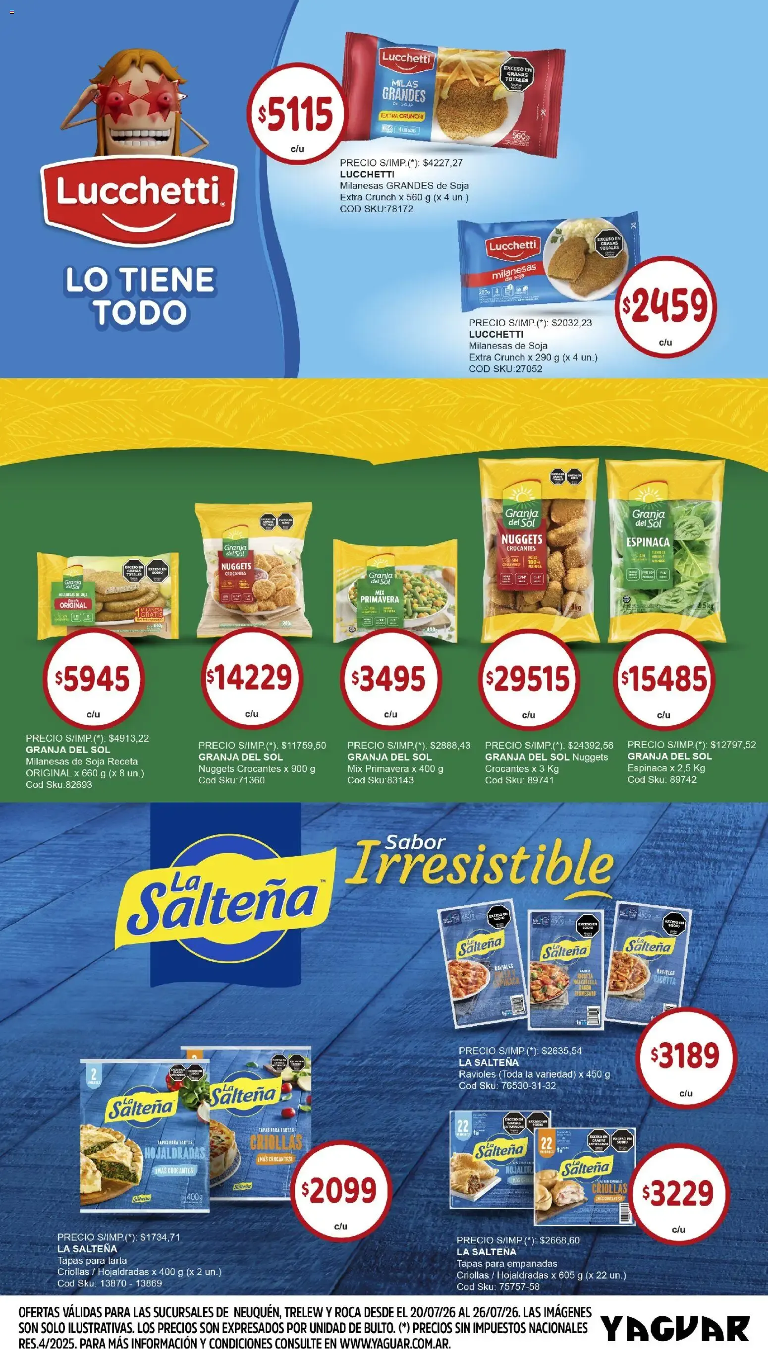 Ofertas de Yaguar: Aliados de tu bolsillo y precios mayoristas 20 de julio al 26 de julio 2026 - Página 2 del catálogo