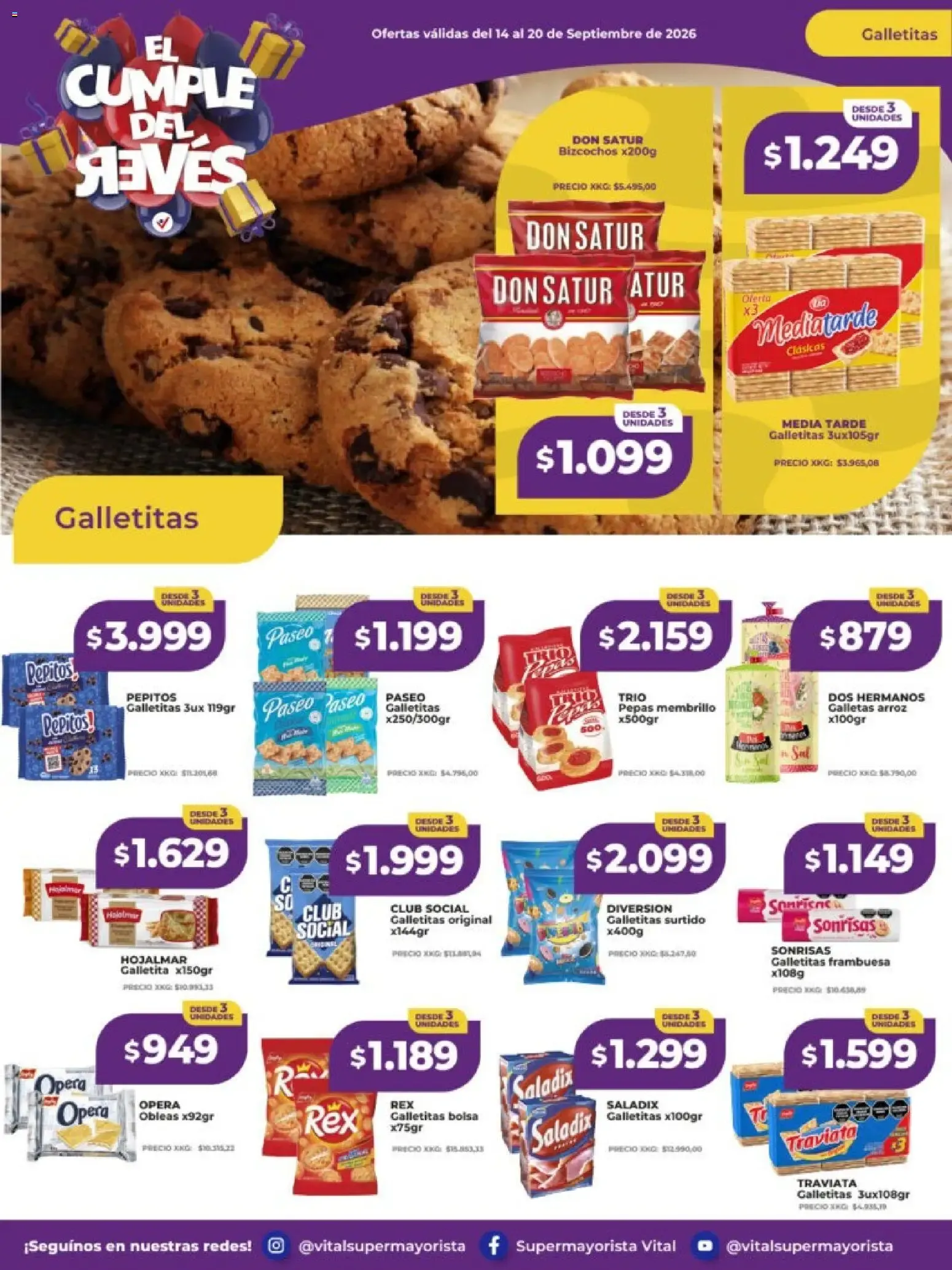 Ofertas de Vital - Ofertas || del 14/09/2026 - 20/09/2026 || Catálogo 14 de septiembre al 20 de septiembre 2026 - Página 22 del catálogo