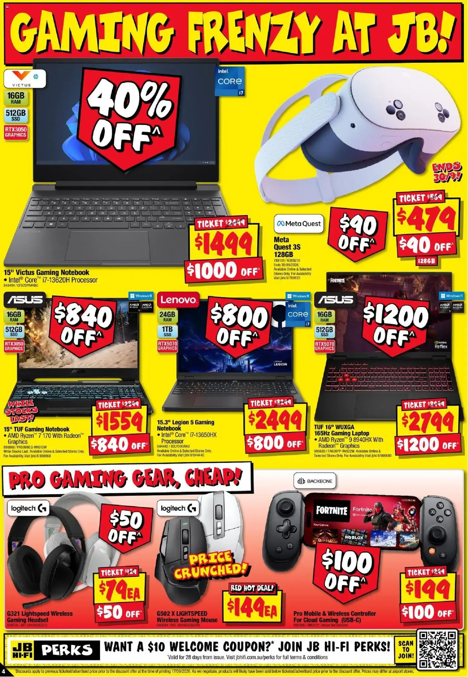 JB HI-FI FOOTY FINALS FRENZY! - Catalogue valid from 24 September to 7 October 2026 - page 4