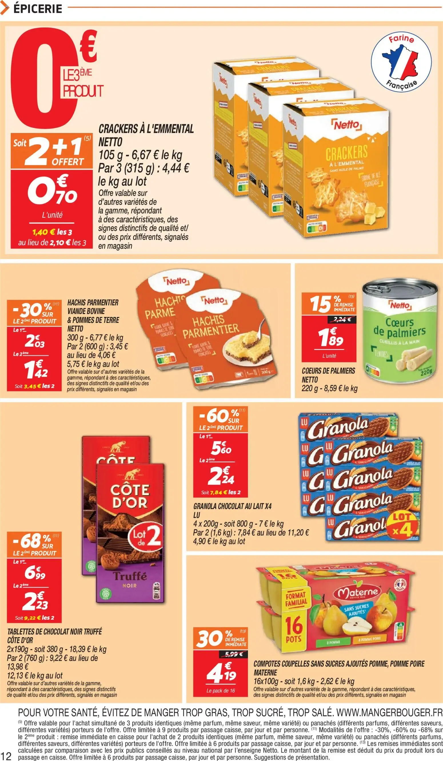 Netto rendez-vous prix bas à partir du 08/09/2026 - promo en ligne du 8 septembre au 14 septembre 2026 - Catalogue page 12