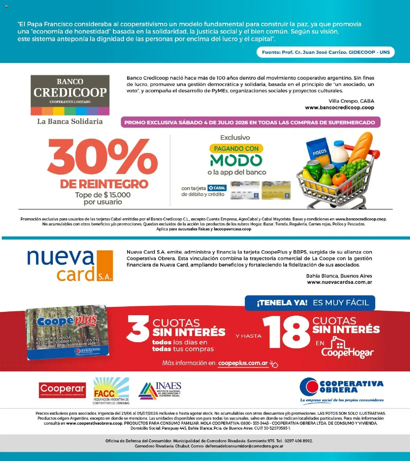 Ofertas de Día Internacional de las Cooperativas 2026: Las cooperativas por un mundo en paz. 4 de julio al 4 de julio 2026 - Página 16 del catálogo