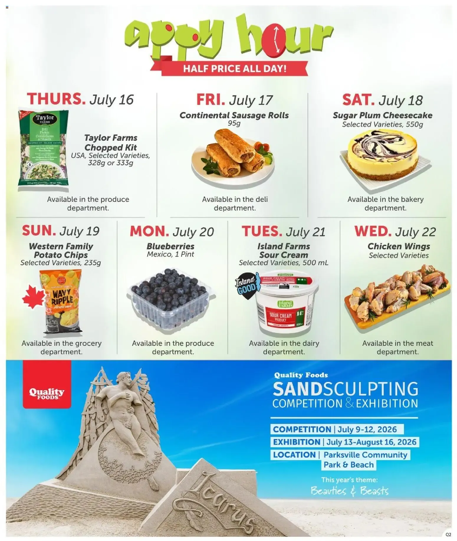 Quality Foods weekly flyer / circulaire from Jul 16, 2026 > weekly specials & deals from July 16 to July 22 2026 - flyer page 14