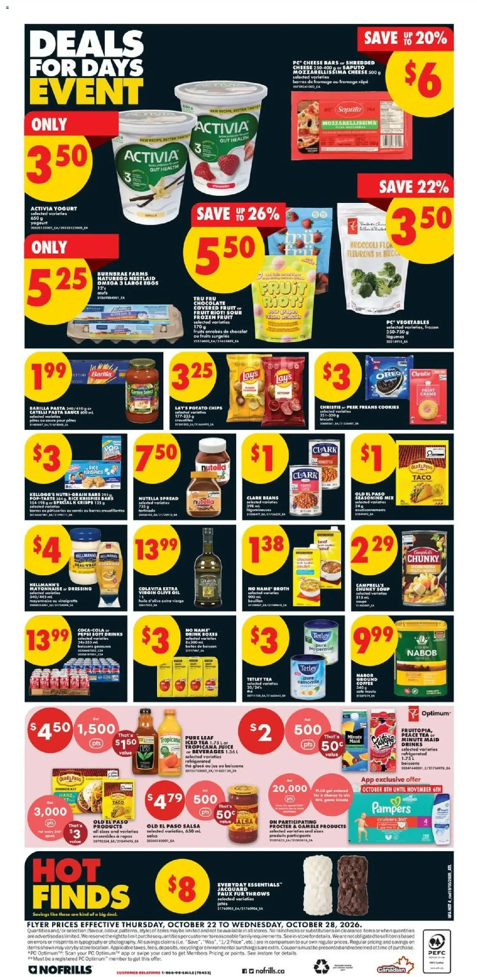 No Frills weekly flyer - NS from Oct 22, 2026 > weekly specials & deals from October 22 to October 28 2026 - flyer page 4