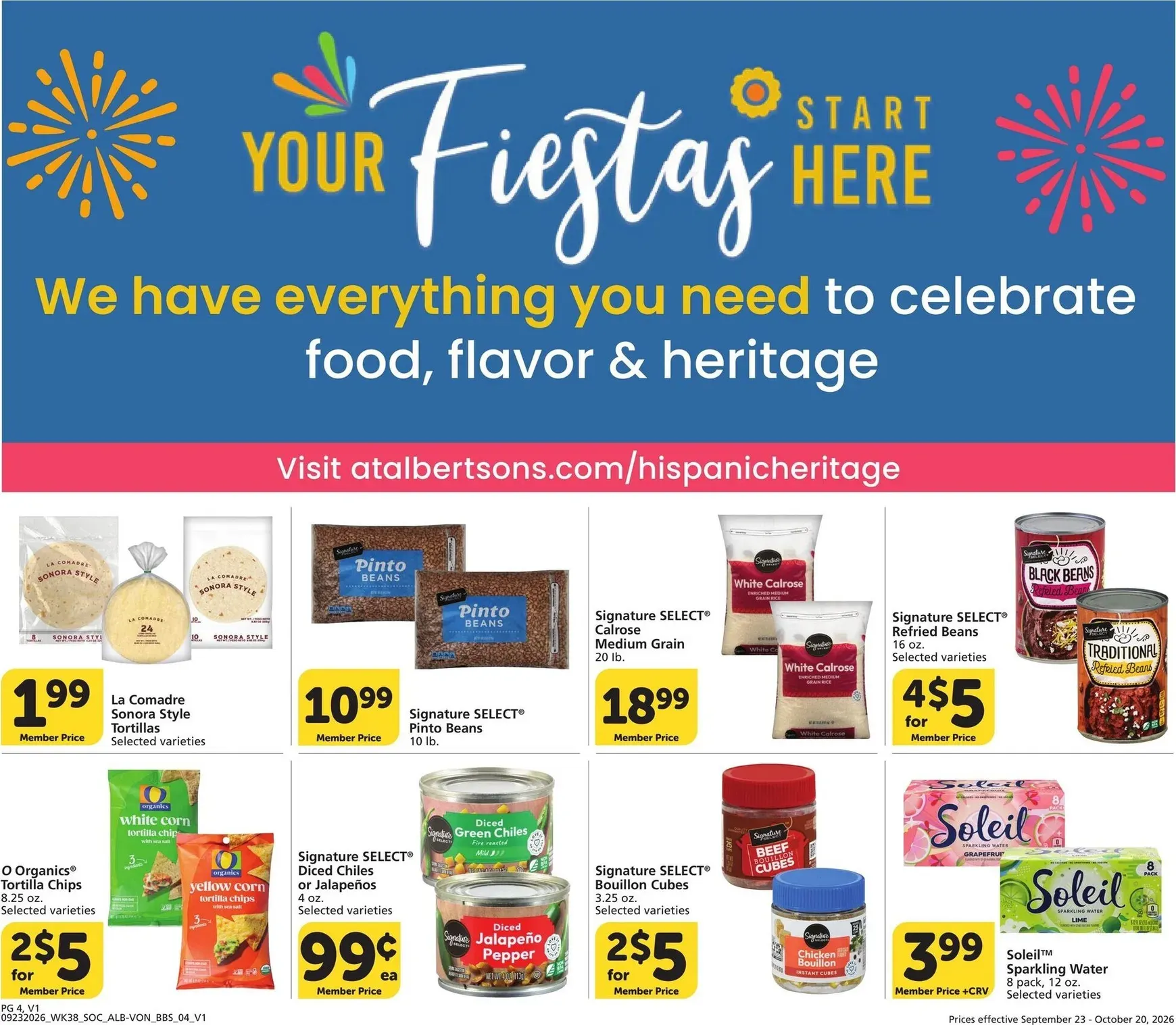 Weekly ad Current Vons - Big Book of Savings leaflet valid from Wednesday 09/23/2026 to Tuesday 10/20/2026 from September 23 to October 20 2026 - Page 4