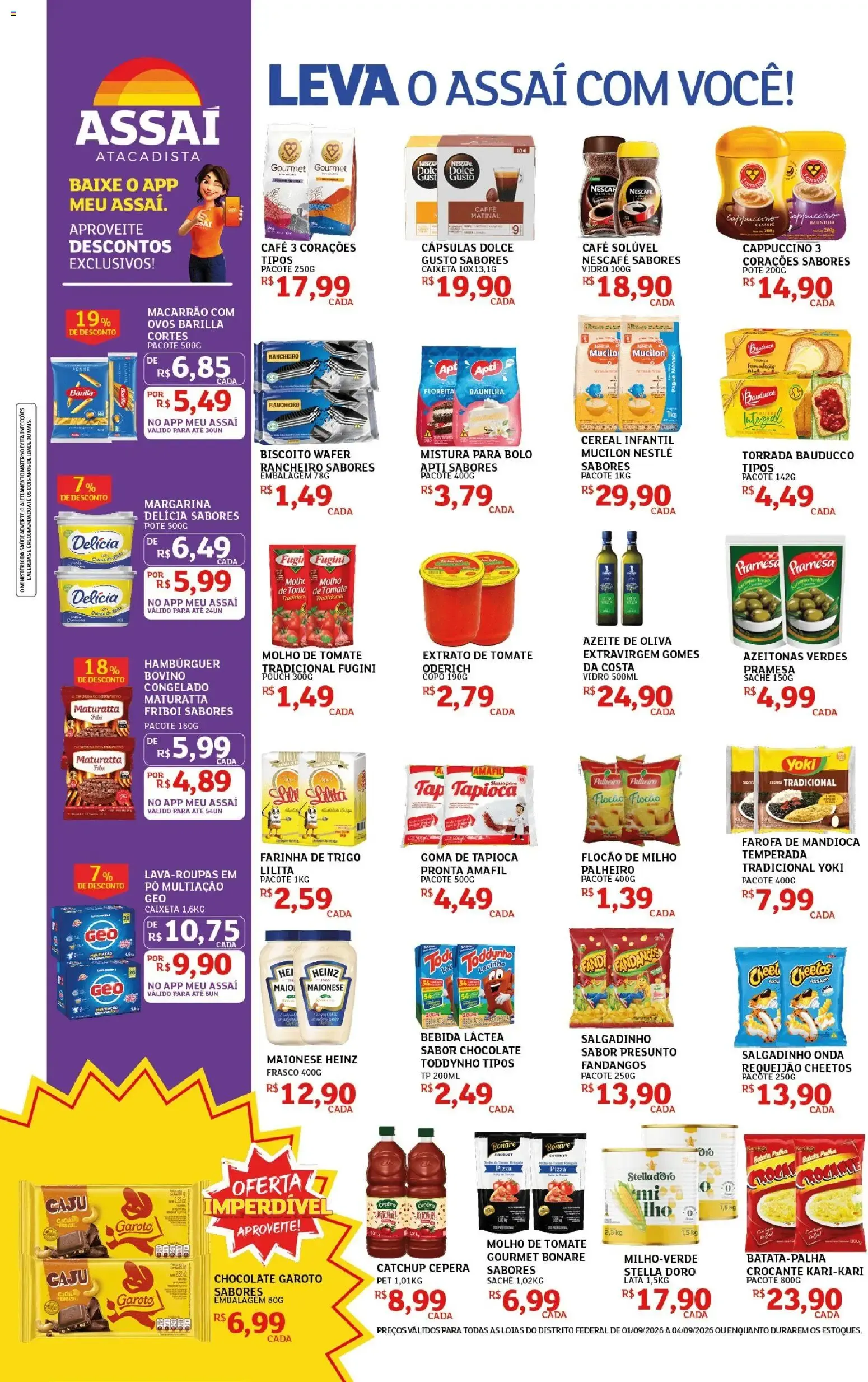 Encarte de Assaí Atacadista ofertas - DF de 01/09/2026 | Promoções Online 1 de setembro até 4 de setembro 2026 - Pagina 2