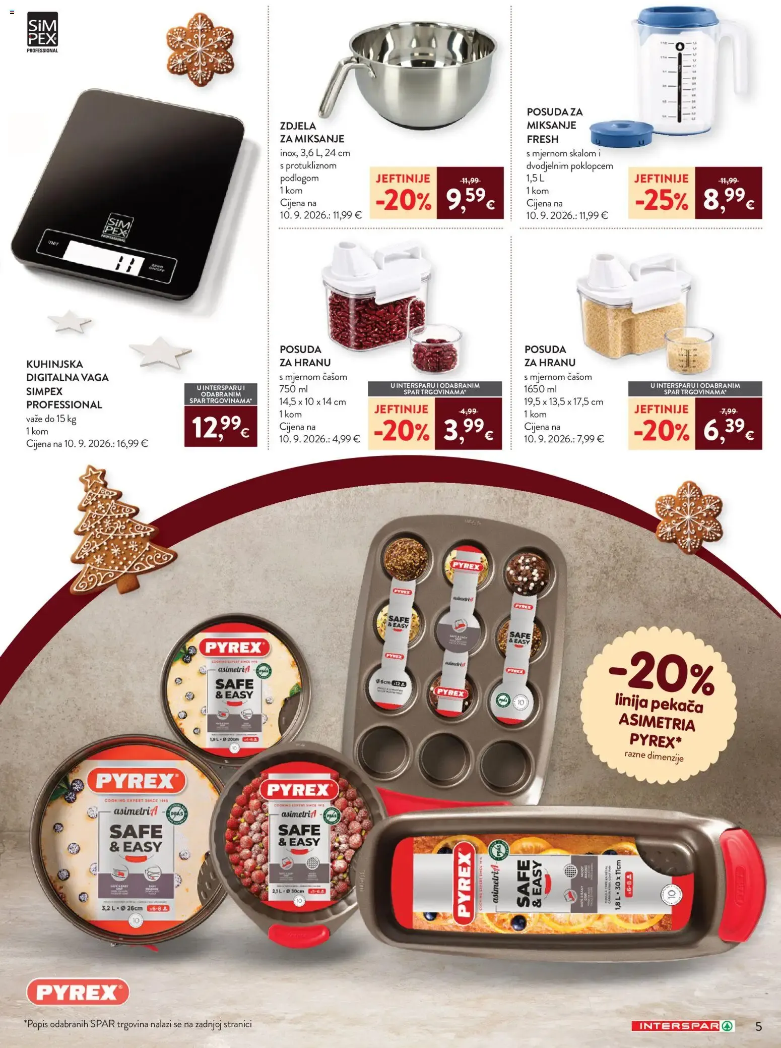 Katalog Interspar Vrijeme Je Za Kolače novi od 07.10.2026 na listanje > letak digitalni od 7. listopada do 15. prosinca 2026. - Pregled Stranica 7