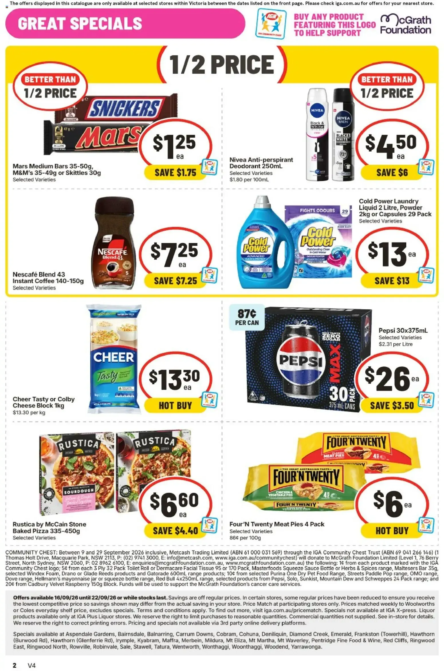 IGA Extra Specials - Catalogue valid from 16 September to 22 September 2026 - page 8