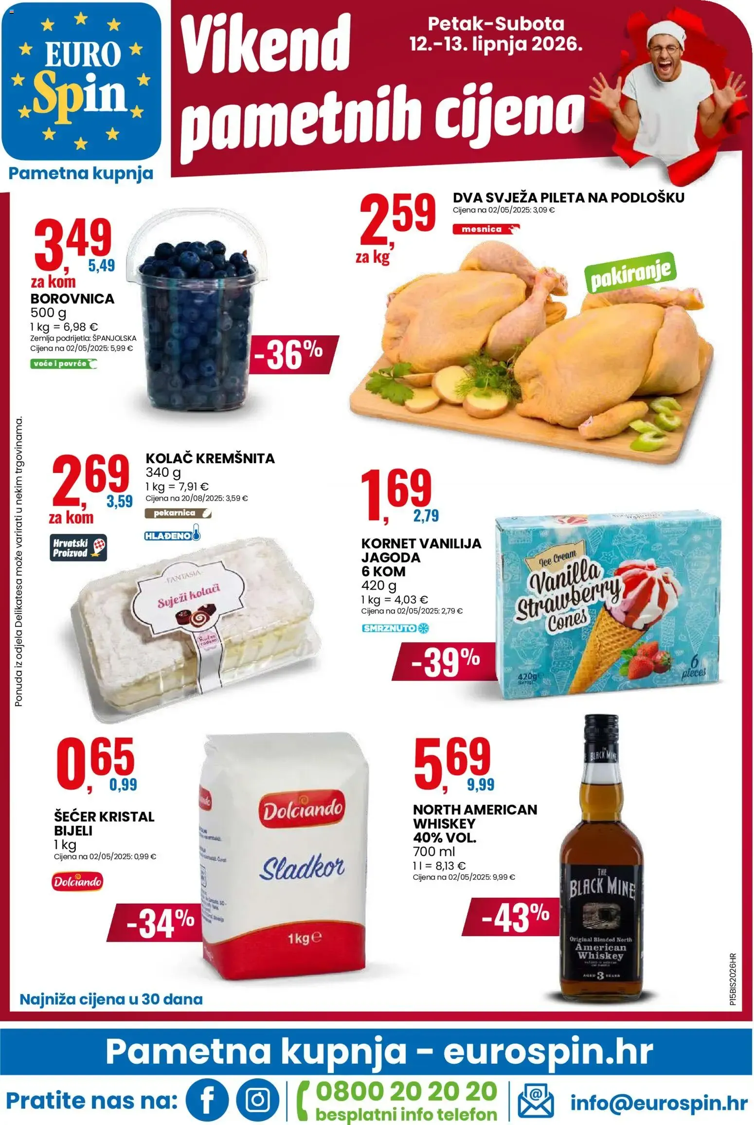 Katalog Eurospin Katalog novi od 10.06.2026 na listanje > letak digitalni od 10. lipnja do 16. lipnja 2026. - Pregled Stranica 16