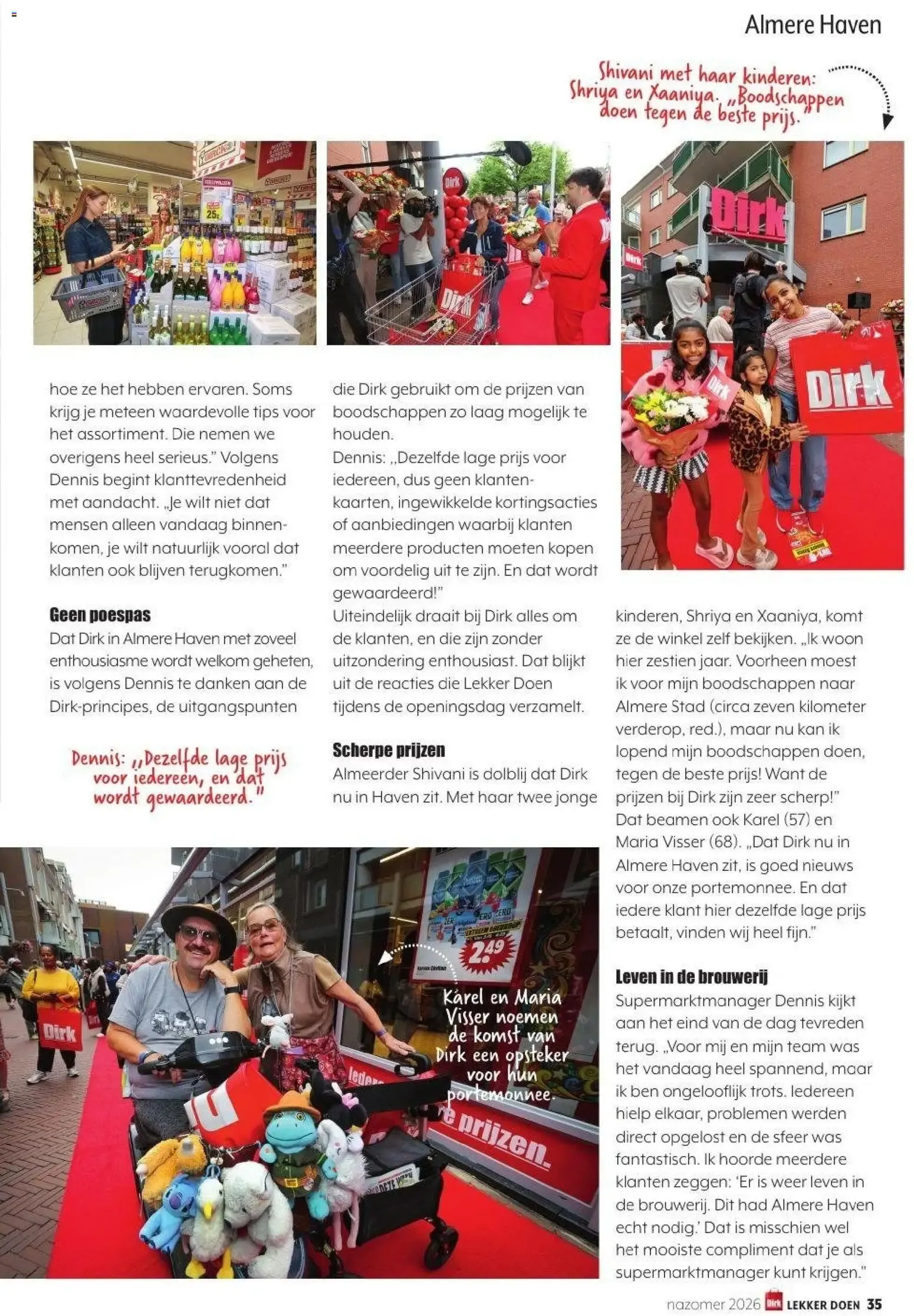 Lekker doen: Groente- en fruitkalender Dirk van 7 september tot 26 oktober 2026 - Folder pagina 35