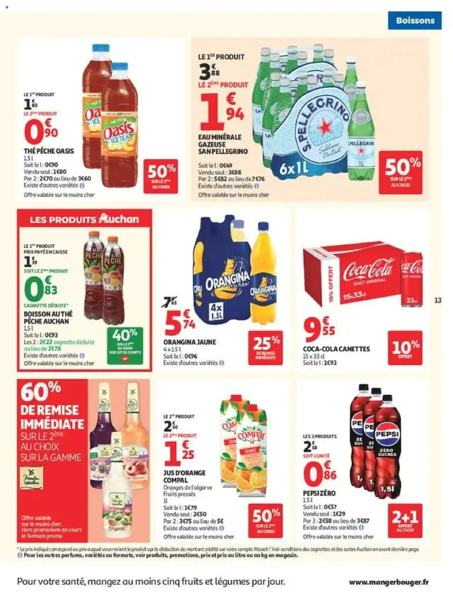 Auchan: Offres du moment du 28 juillet au 9 août 2026 - Catalogue page 13