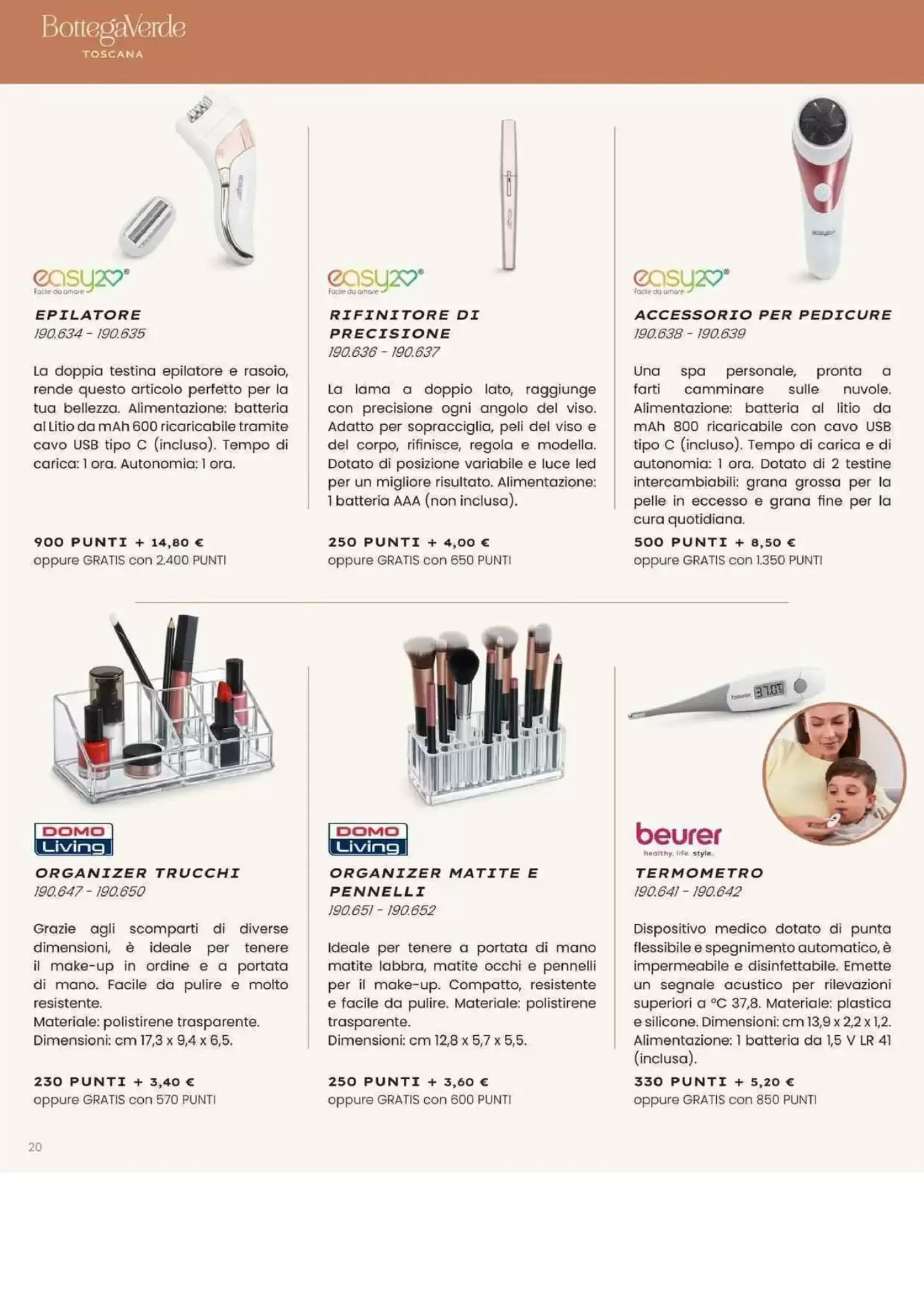 Bottega Verde Toscana Buon Vivere - Programma fedeltà da 5 giugno a 31 dicembre di 2027 - Pagina del volantino 20