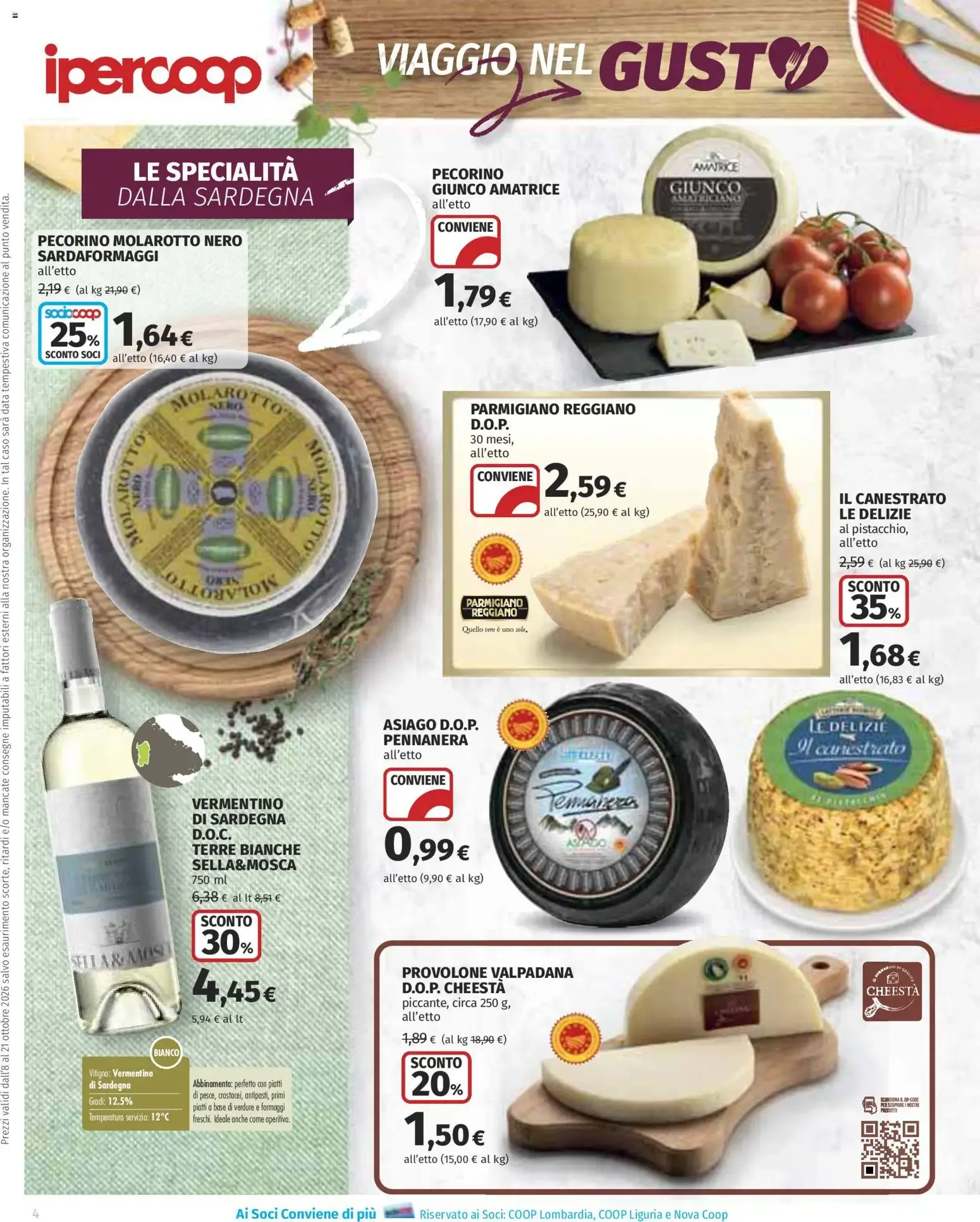 Ipercoop - Viaggio nel Gusto da 8 ottobre a 21 ottobre di 2026 - Pagina del volantino 4