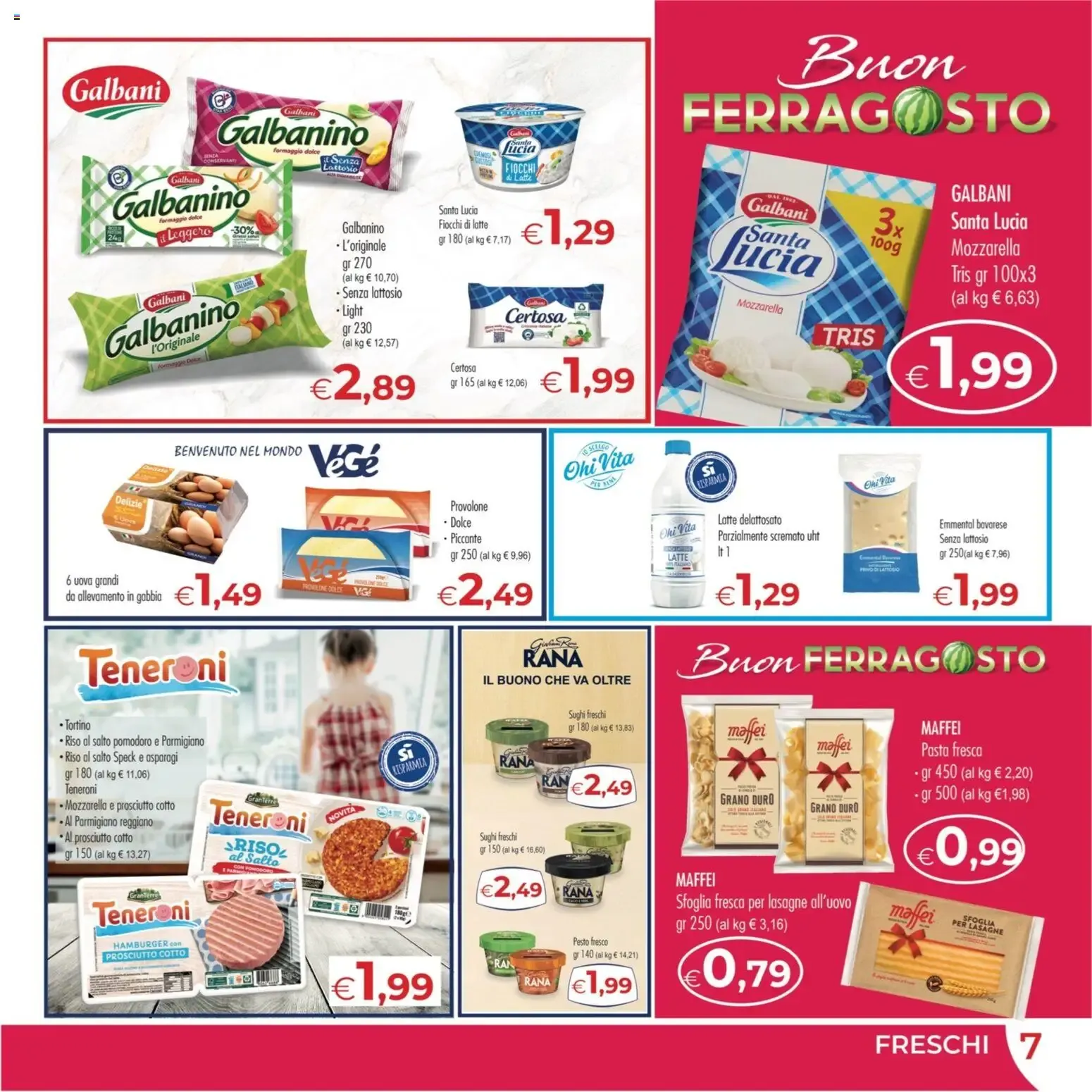 MerSi Supermercati - Buon Ferragosto da 12 agosto a 25 agosto di 2026 - Pagina del volantino 7