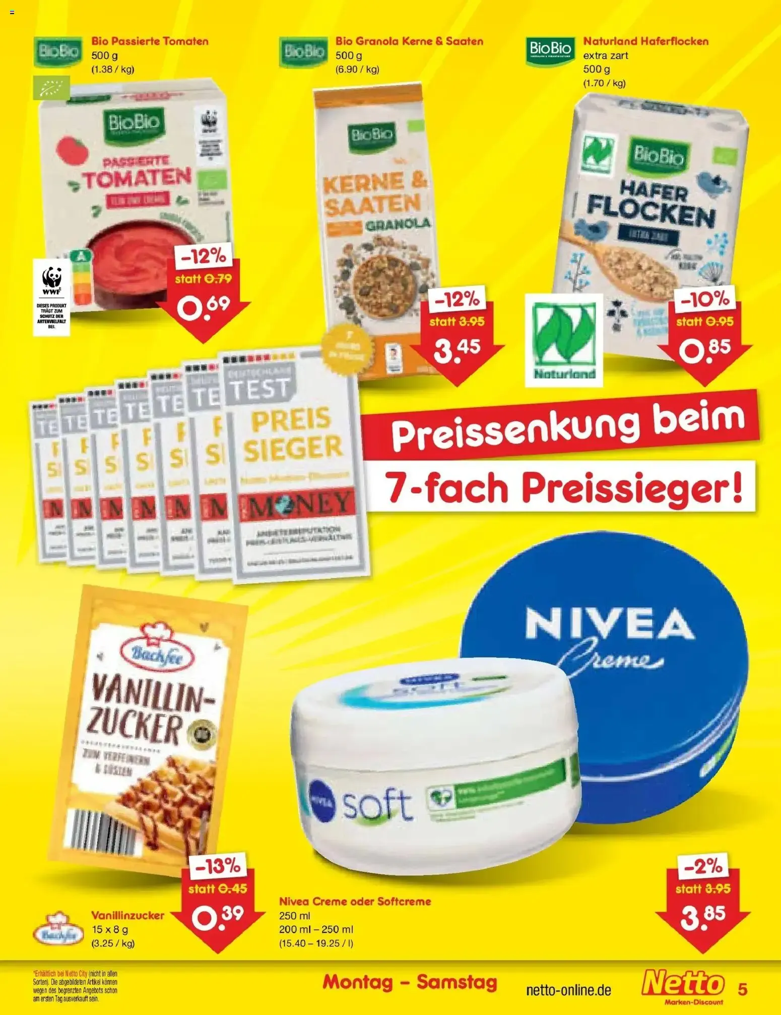 Netto Marken-Discount Prospekt Bitterfeld-Wolfen (ab 22.06.2026) » Angebote von 22. Juni bis 27. Juni 2026 - Prospekt seite 7