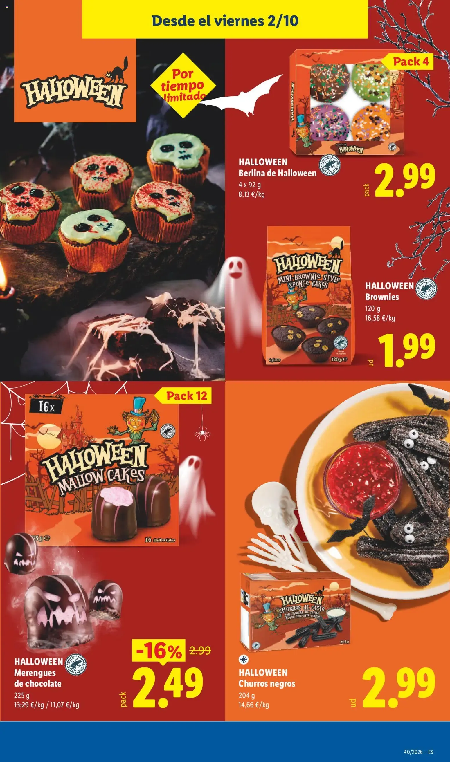 Catálogo de Lidl folleto Halloween del 02/10/2026 | Ofertas 2 de octubre al 25 de octubre 2026 - Página 9