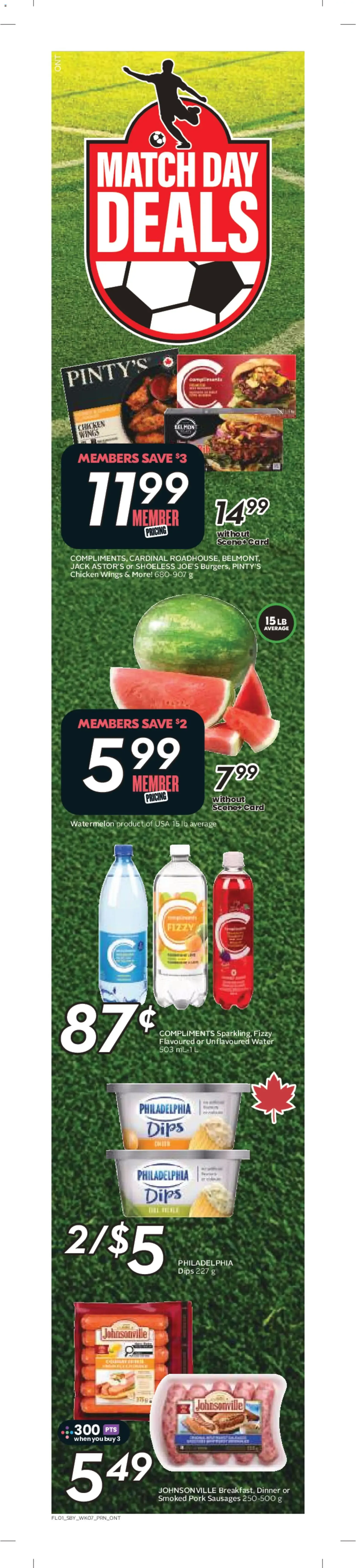 Sobeys weekly flyer / circulaire from Jun 11, 2026 > weekly specials & deals from June 11 to June 17 2026 - flyer page 2