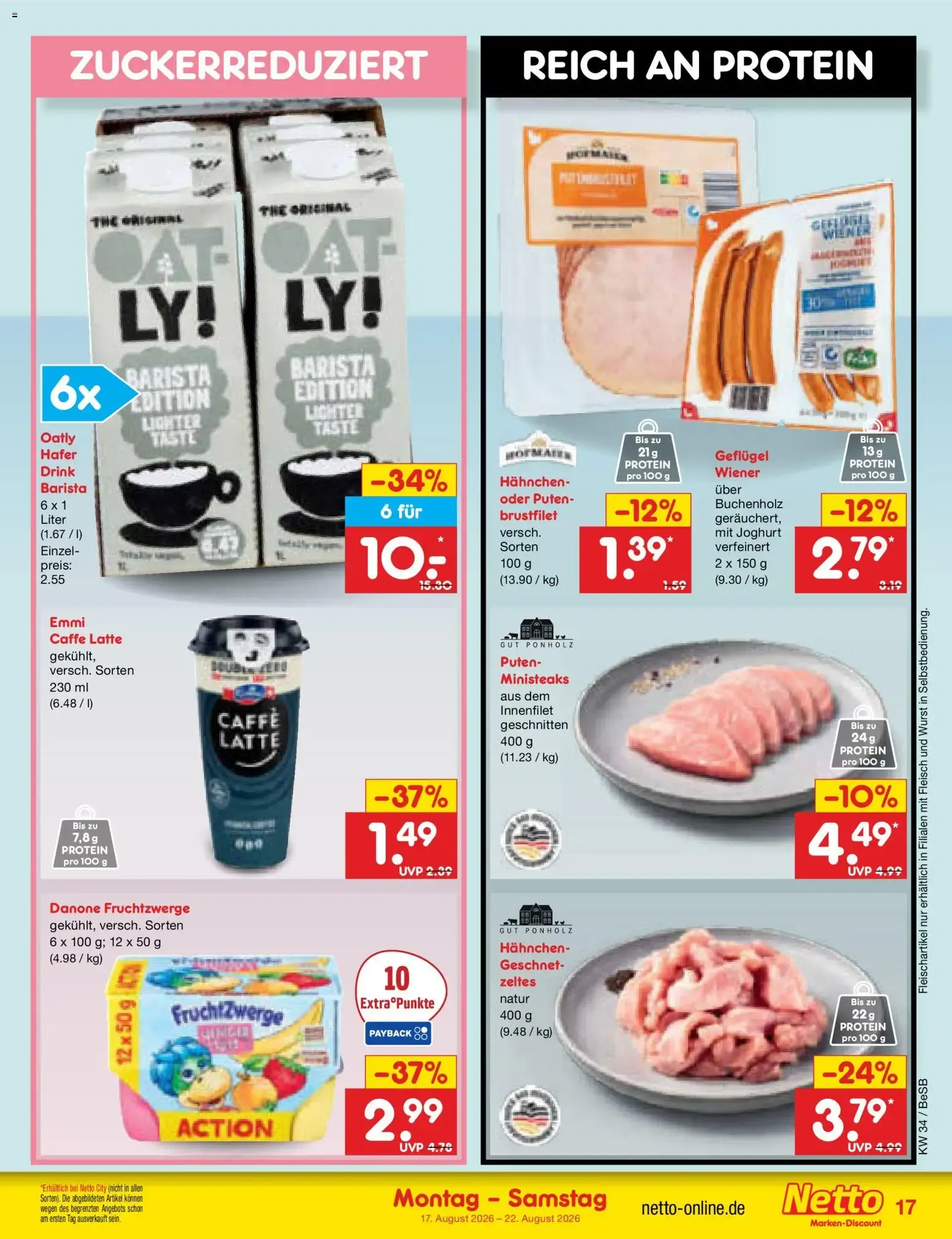 Netto Marken-Discount Prospekt (ab 17.08.2026) » Angebote von 17. August bis 22. August 2026 - Prospekt seite 23
