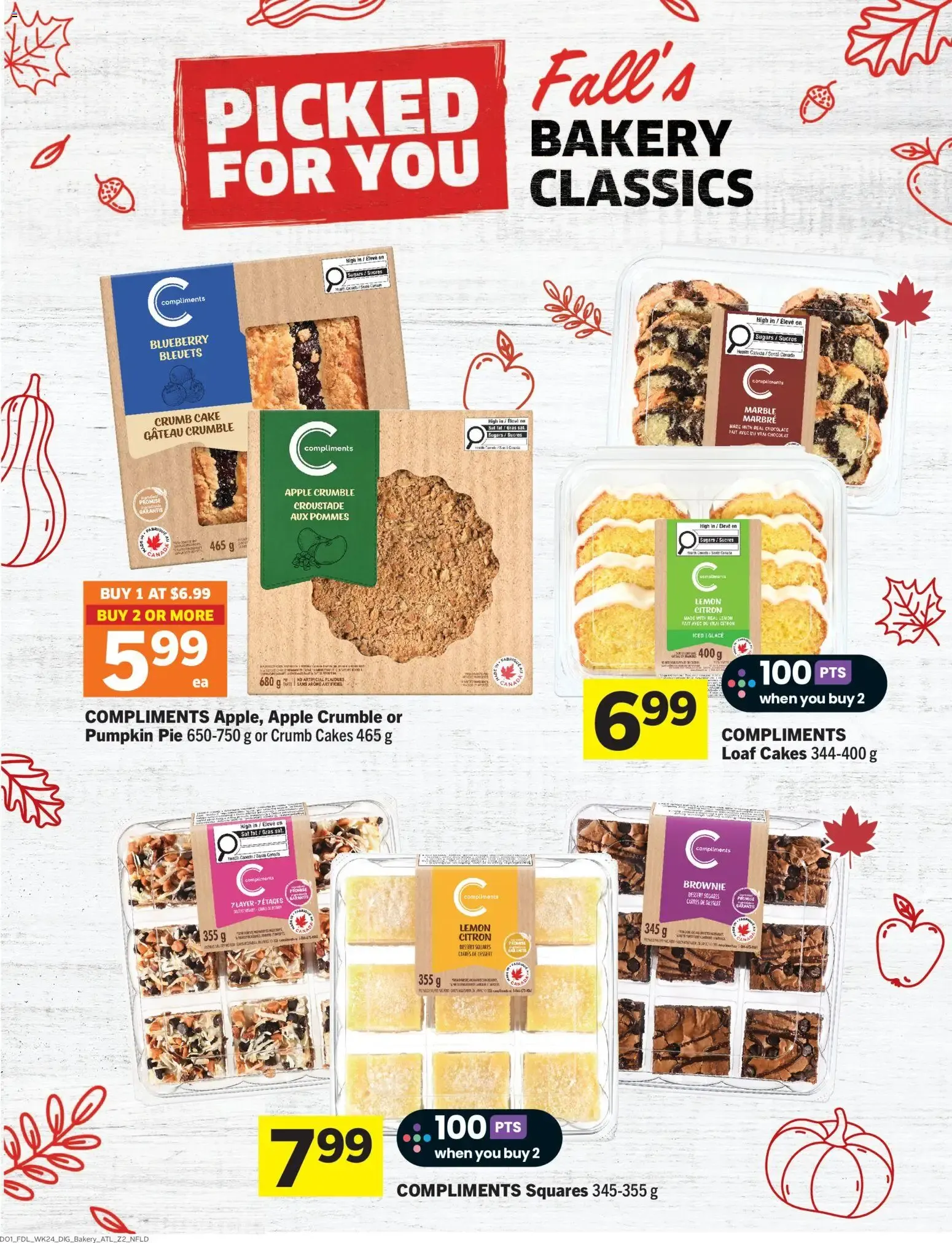 Foodland Happy Thanksgiving Weekly Flyer from October 8 to October 14 2026 - flyer page 9