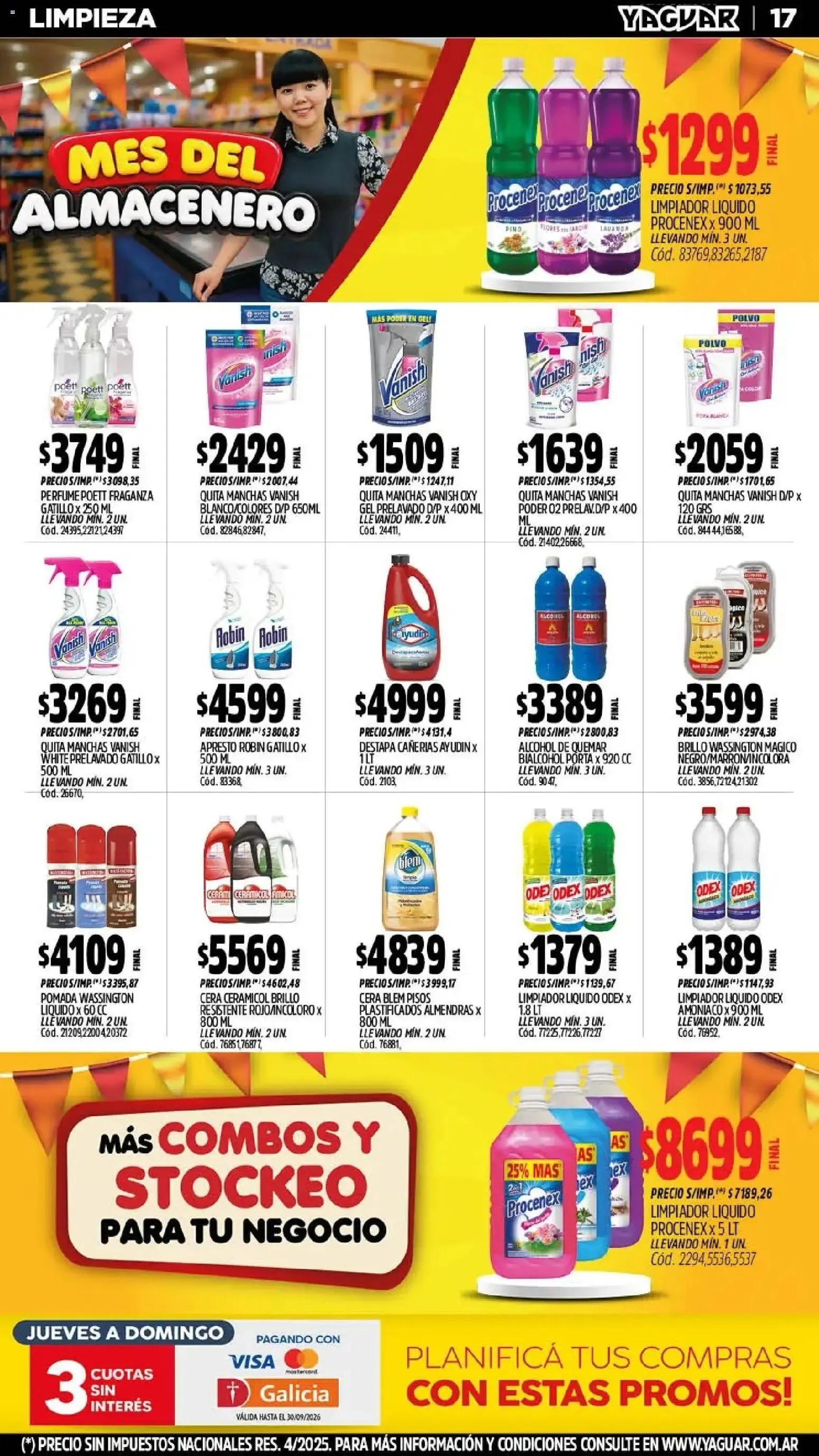 Ofertas de Yaguar - Oferta Semanal Chaco del 21/09/2026 - 26/09/2026 21 de septiembre al 26 de septiembre 2026 - Página 17 del catálogo