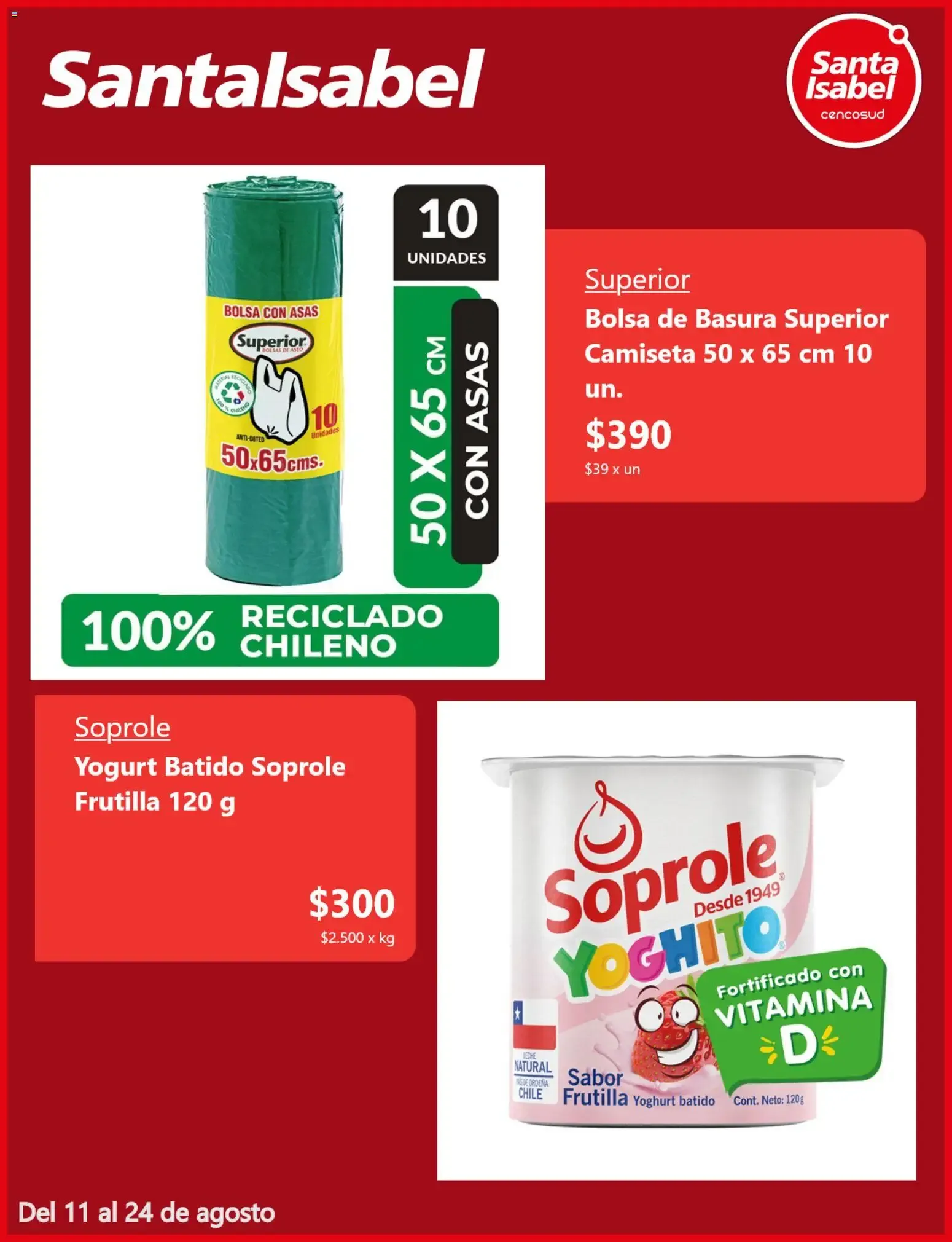 Catálogo de Santas Ofertas 11 de agosto al 24 de agosto 2026 - Página 4