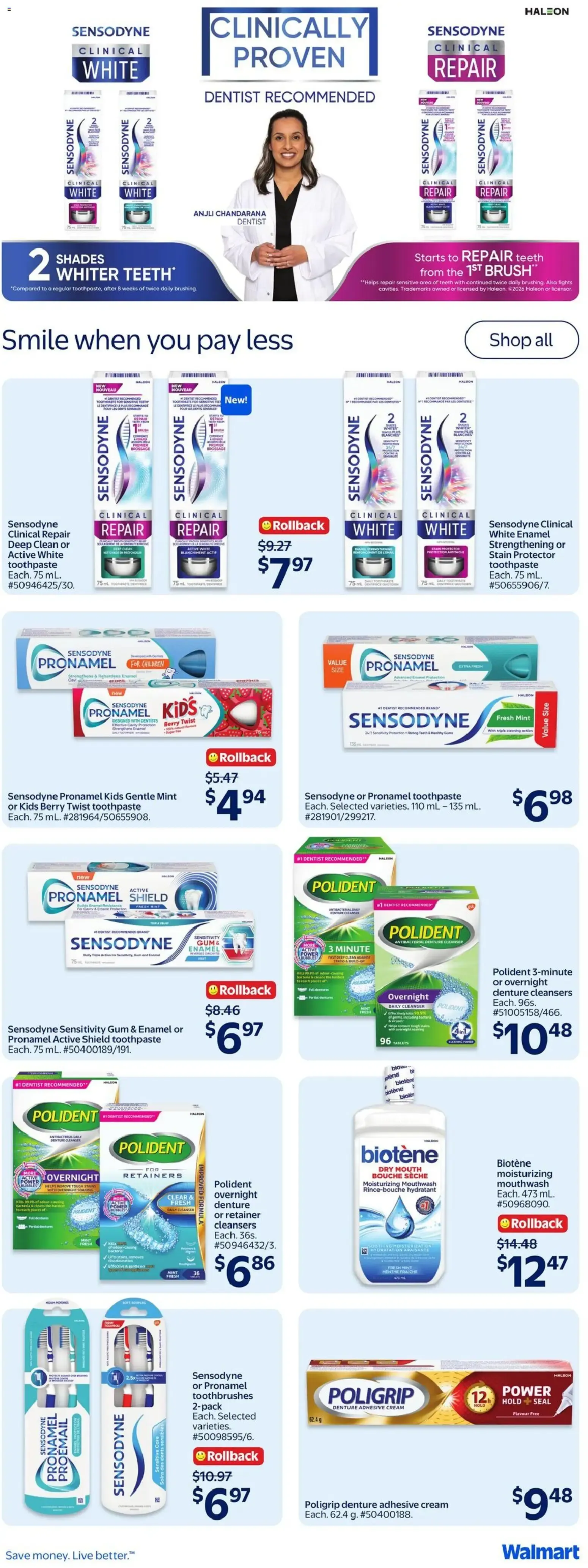 Walmart weekly flyer from Aug 27, 2026 > weekly specials & deals from August 27 to September 2 2026 - flyer page 32