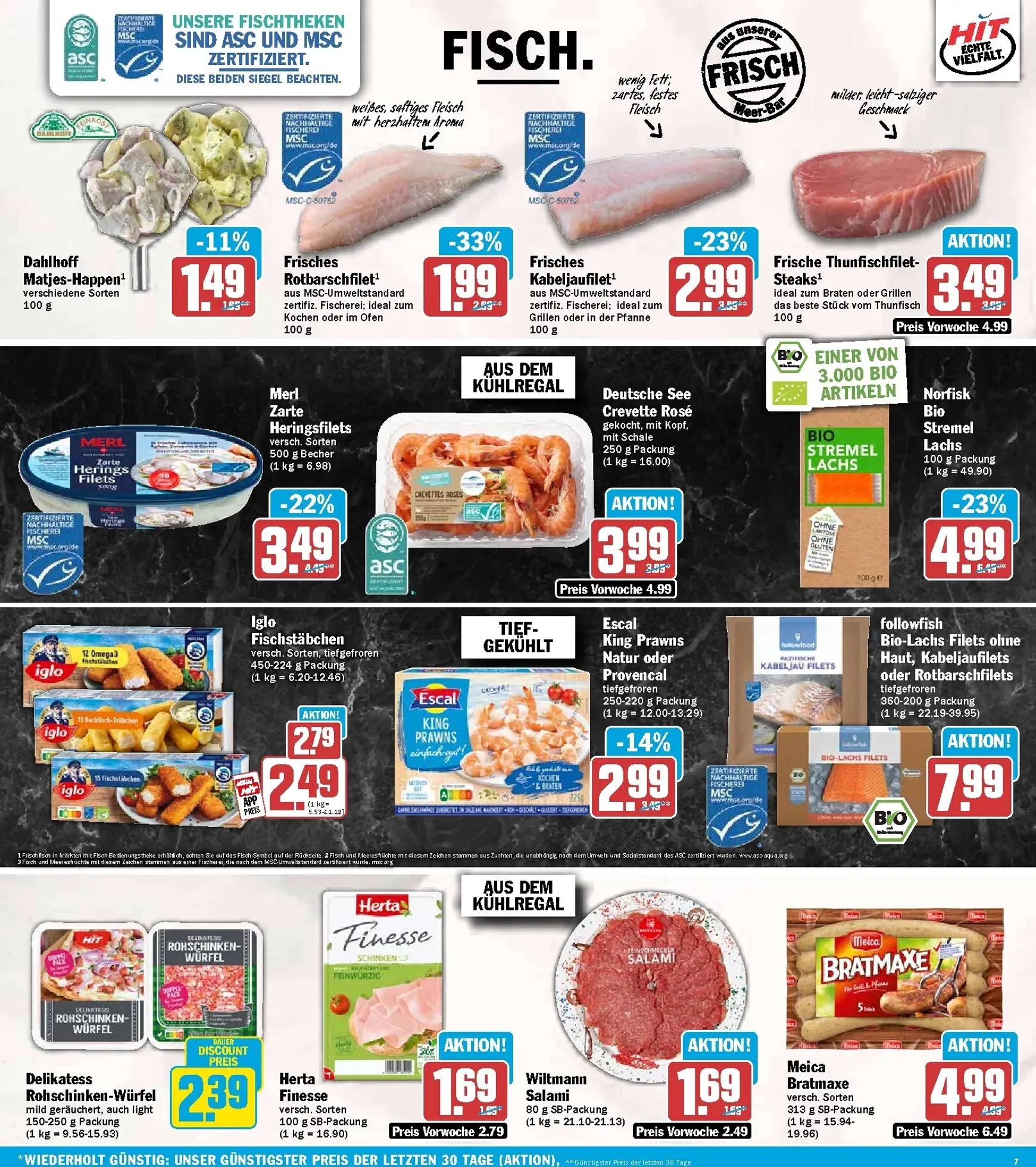 Hit Prospekt – von Montag 15.06.2026 bis Samstag 20.06.2026 von 15. Juni bis 20. Juni 2026 - Prospekt seite 7