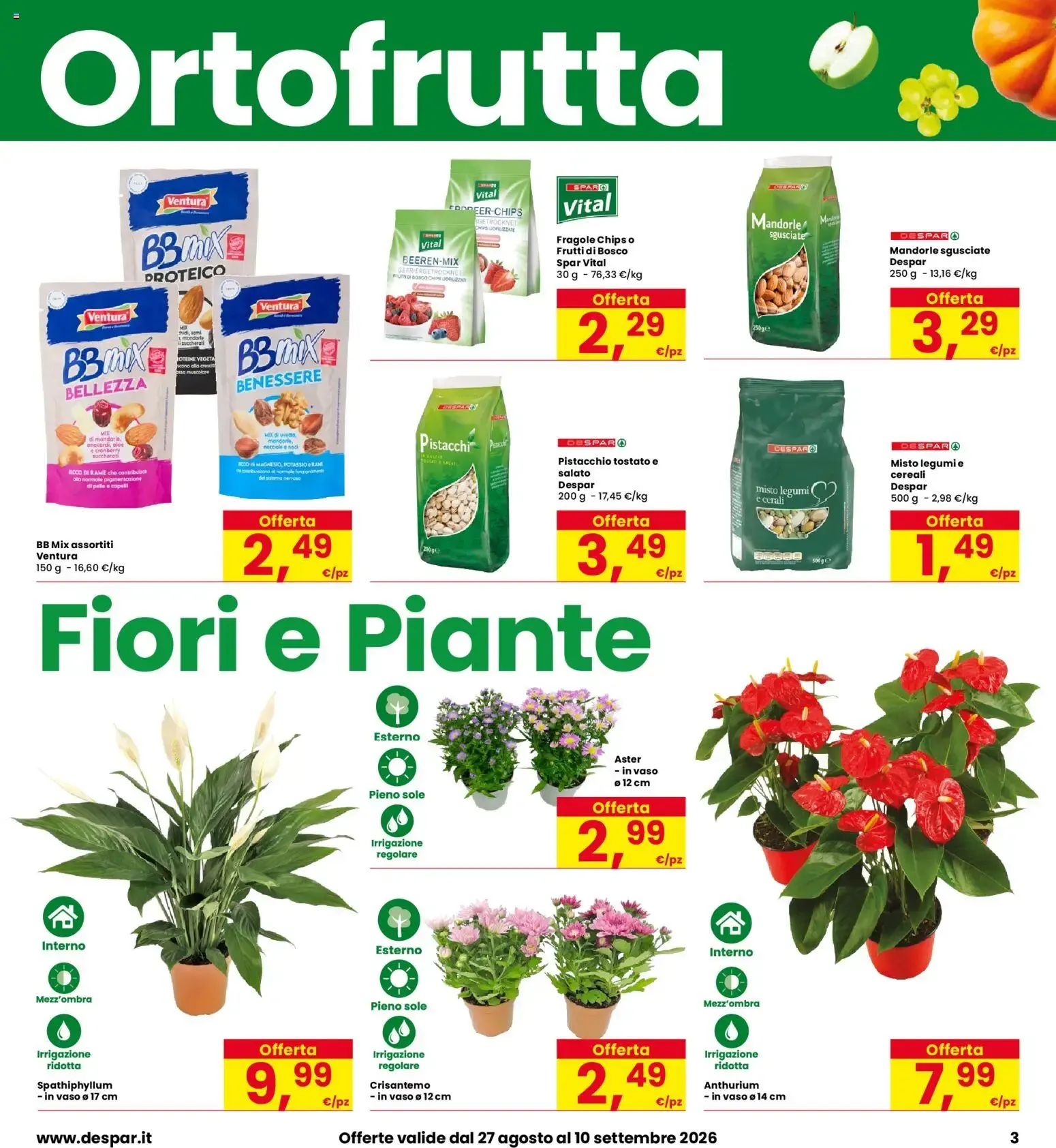 Nuovo Interspar volantino Carpi dal 27/08/2026 > offerte anteprima 🛍️ da 27 agosto a 10 settembre di 2026 - Pagina del volantino 3