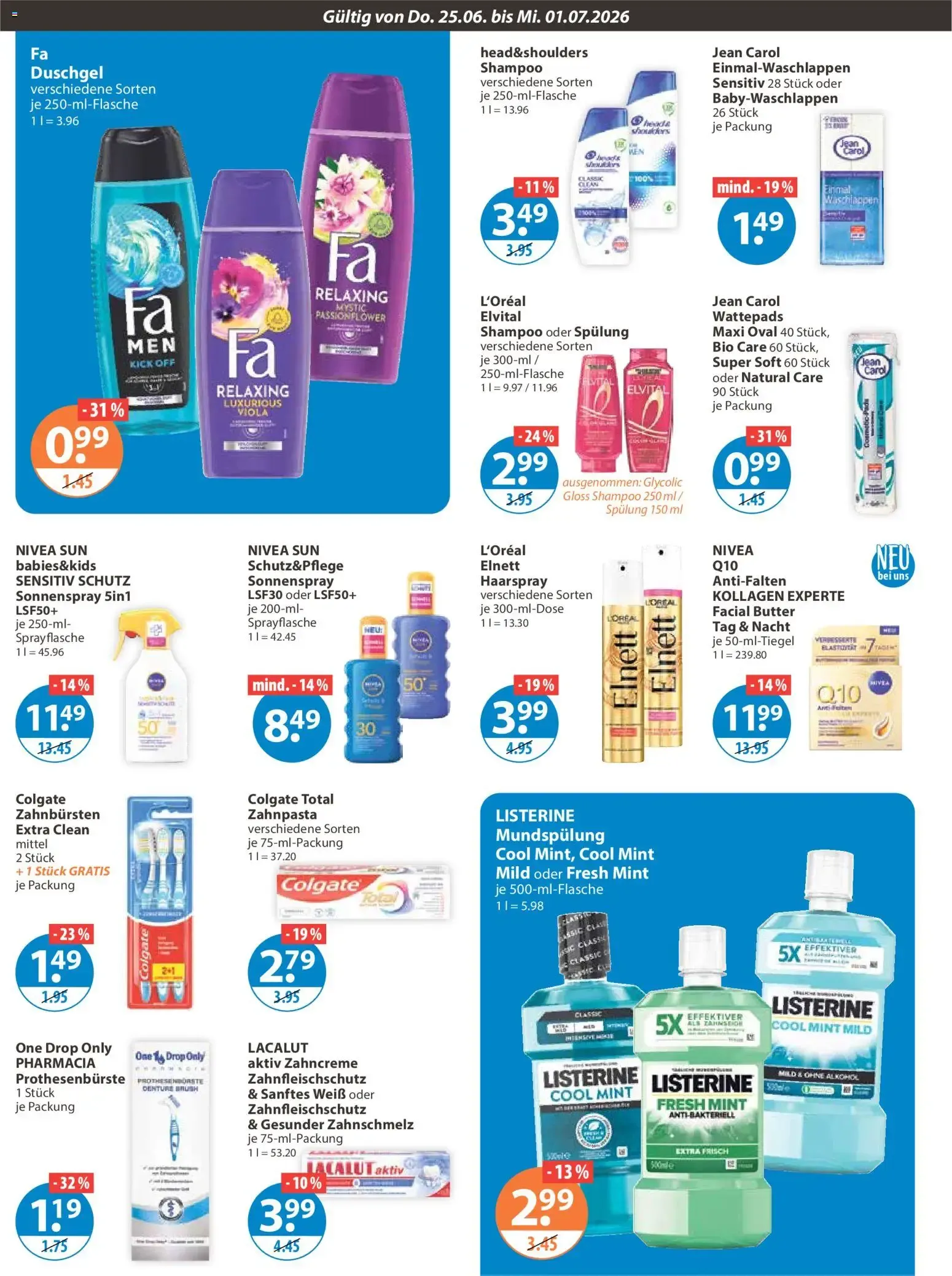 Angebote V-Markt Angebote (ab 25.06.2026) von 25. Juni bis 1. Juli 2026 - Prospekt seite 9