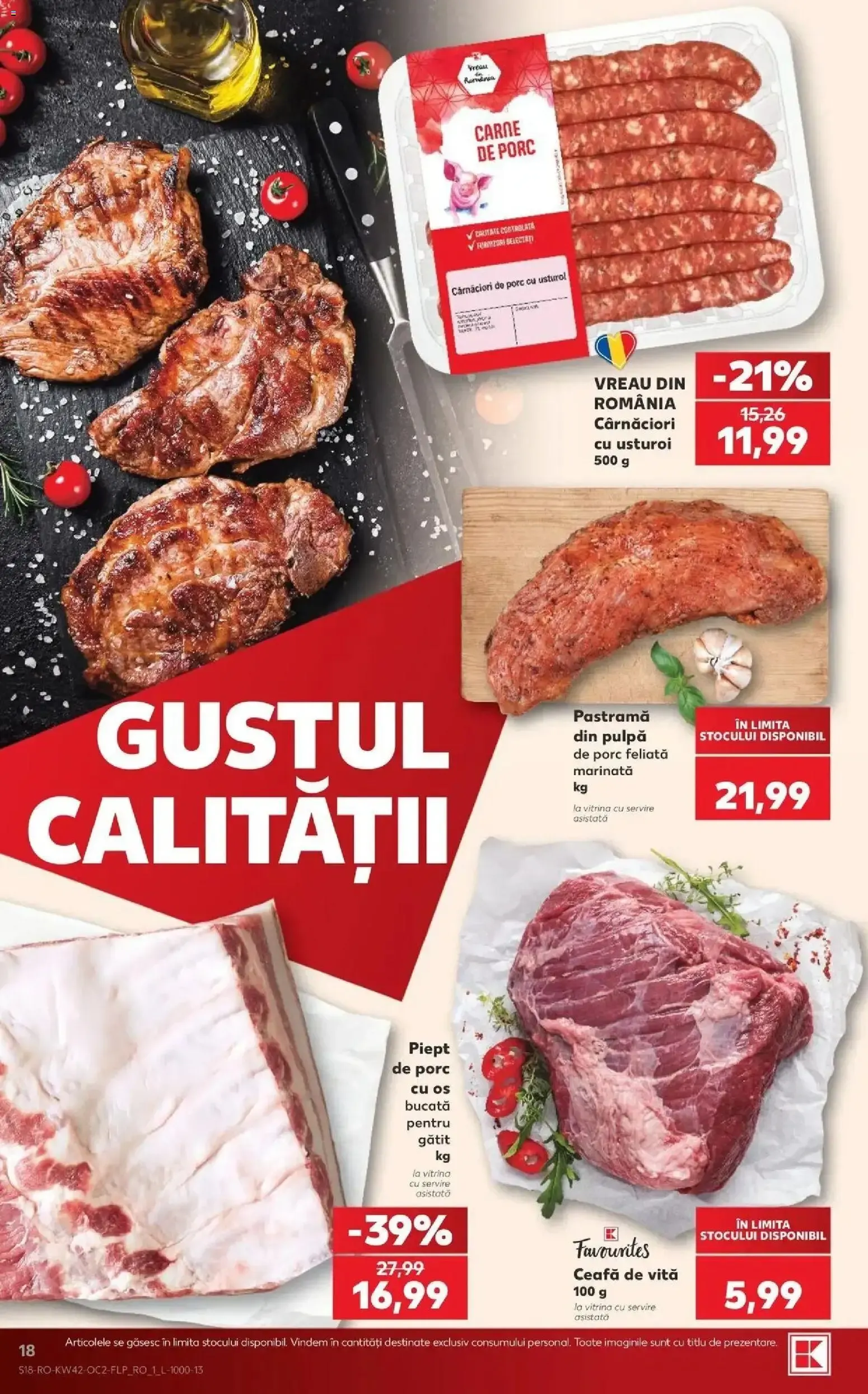 Catalog Kaufland București 14.10.2026 - Revista si Oferta de la 14 octombrie până la 20 octombrie 2026 - Revista Pagina 18