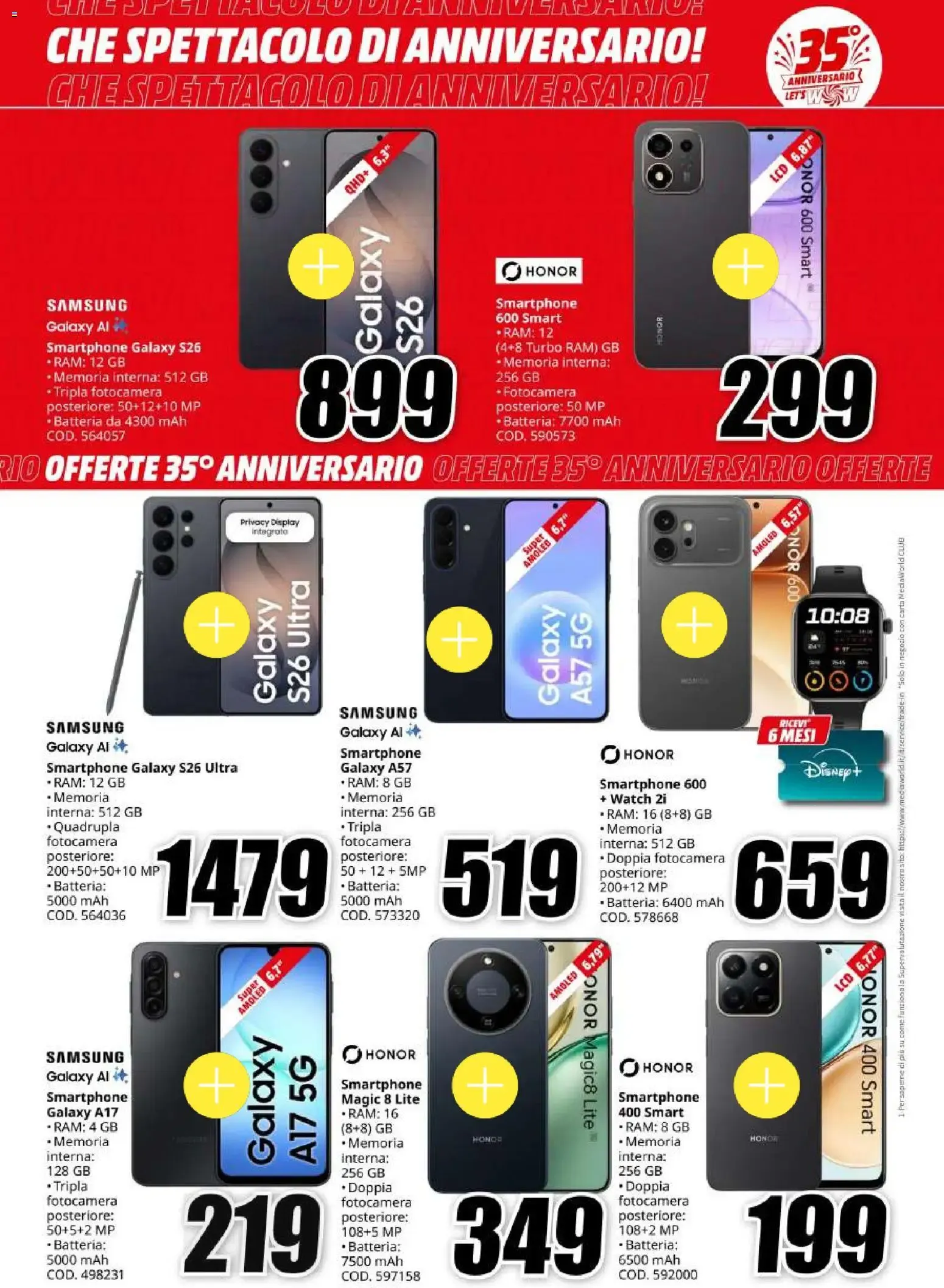 Media World: Che Spettacolo di Anniversario! 35 anni di offerte sul top della tecnologia da 14 settembre a 30 settembre di 2026 - Pagina del volantino 3